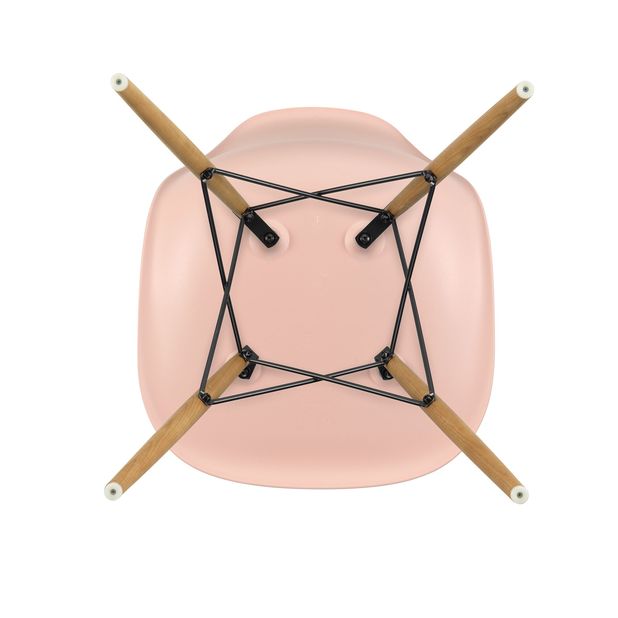 Eames Plastic Side Chair DSW RE Ash Base