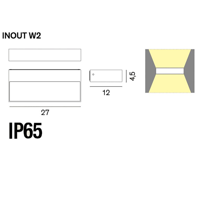 Inout Indoor LED Wall Lamp