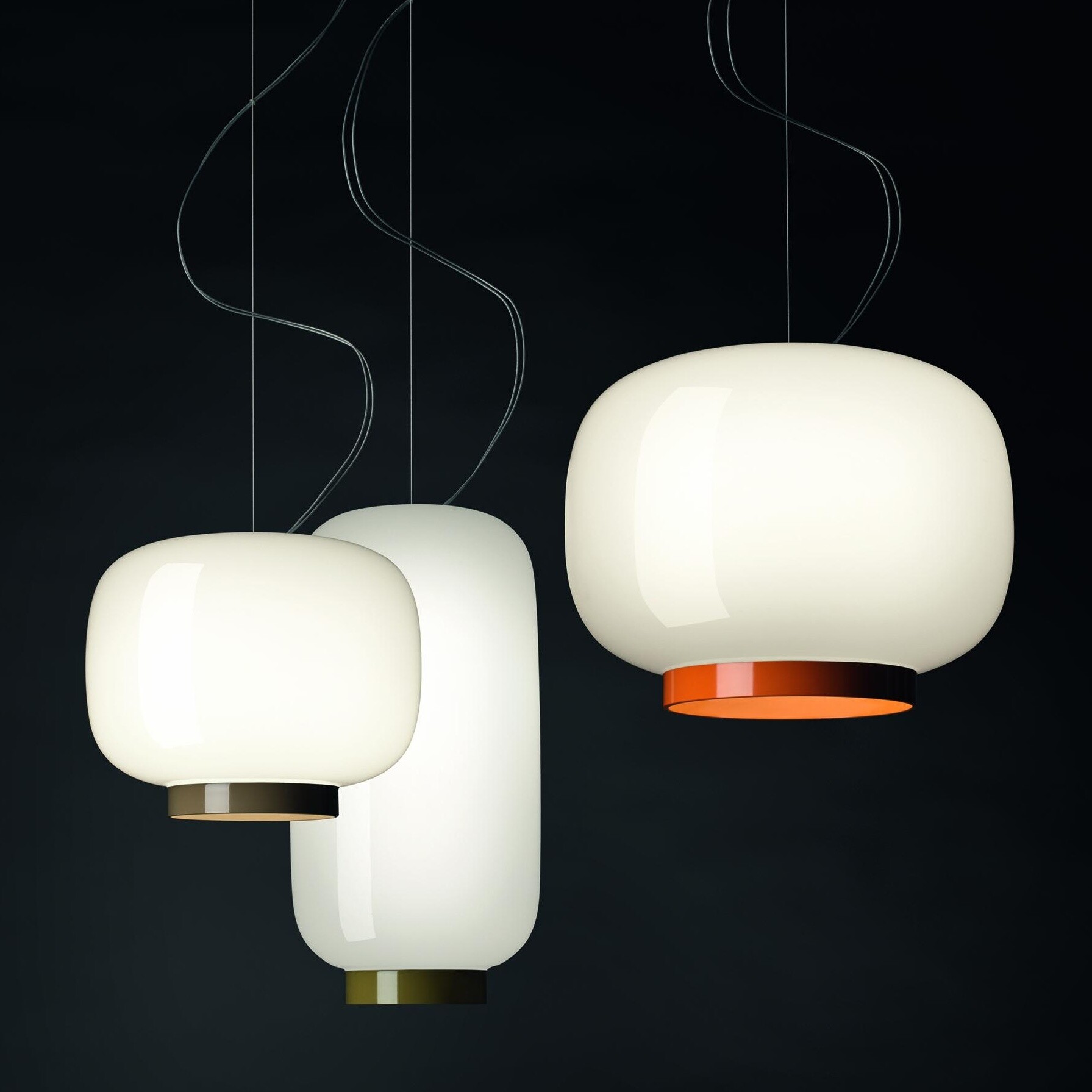 Chouchin 1 Reverse Suspension Lamp