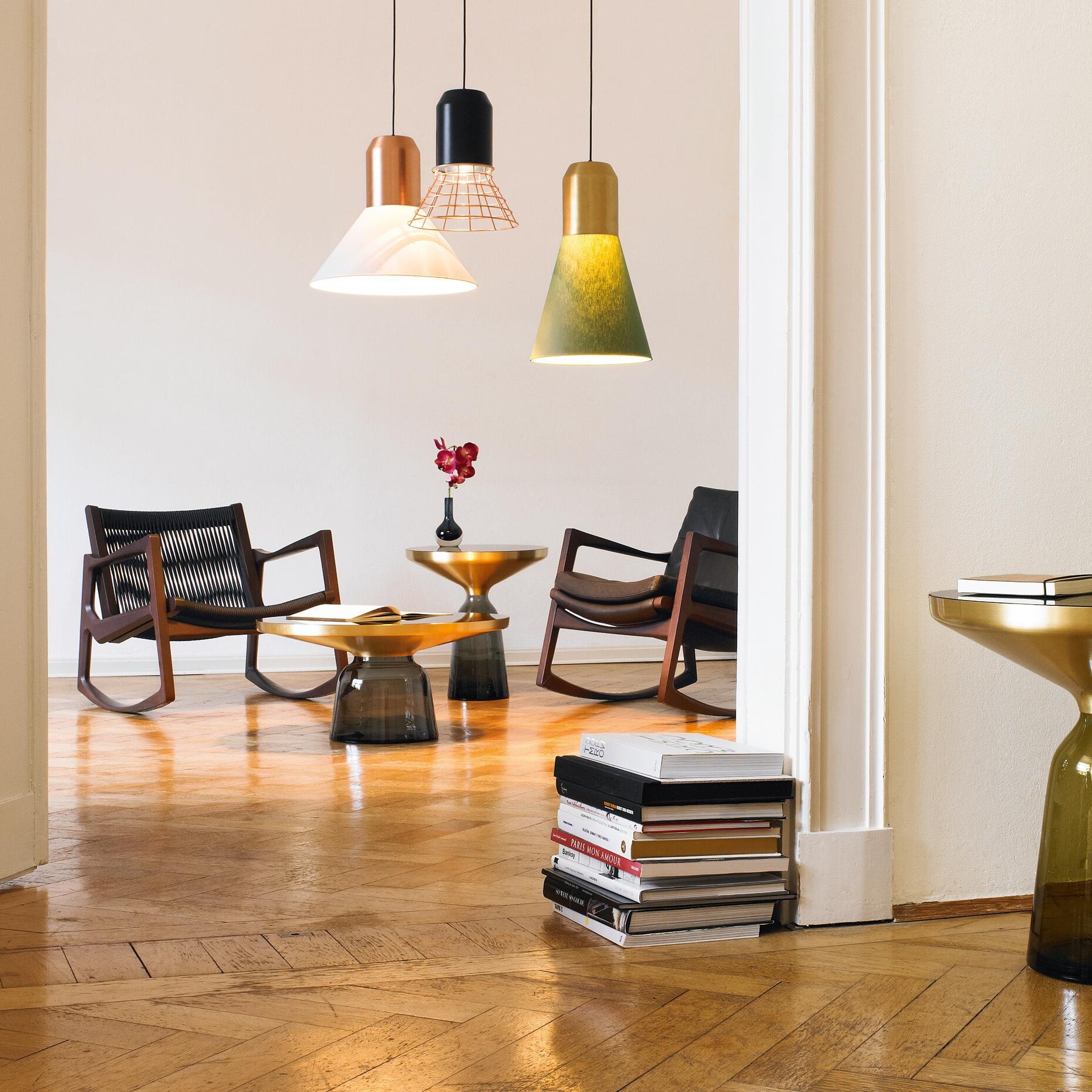 Euvira Rocking Chair Leather