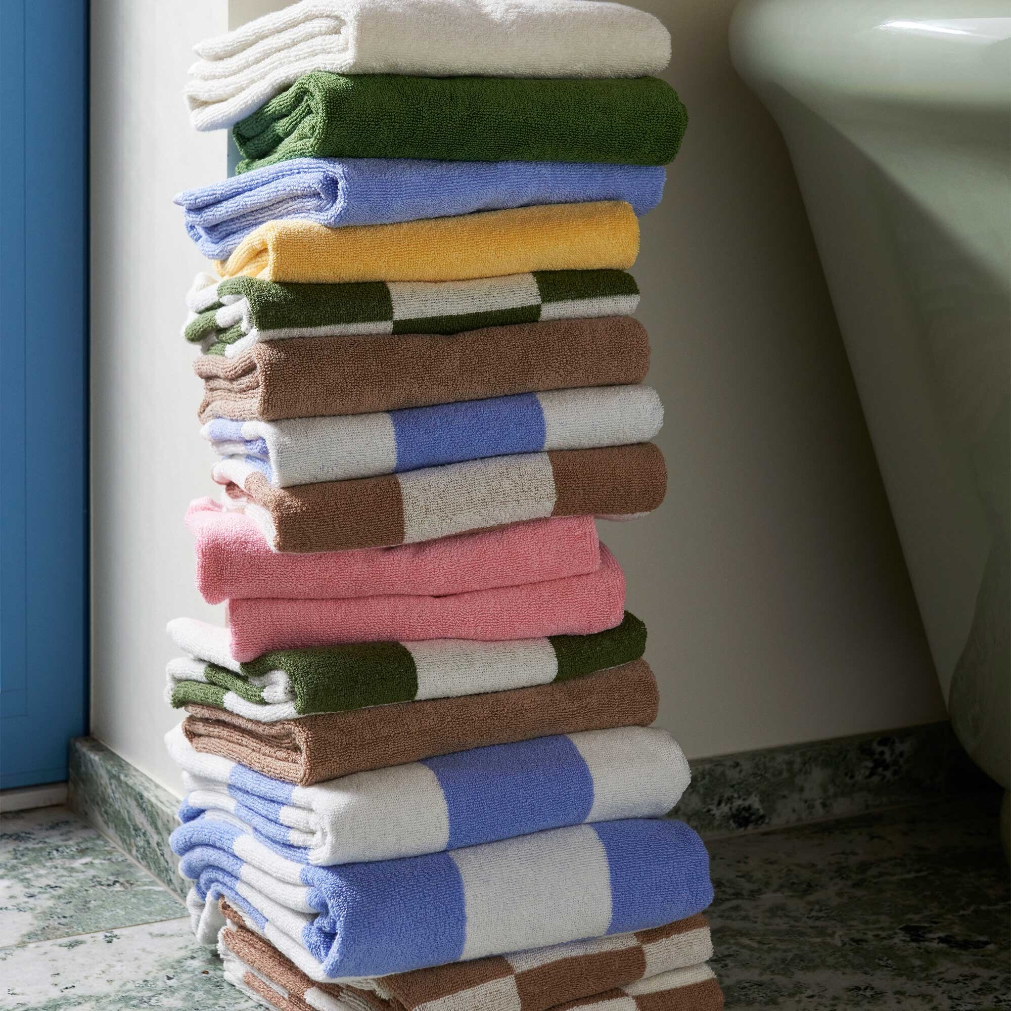 Check Towel 50x100cm