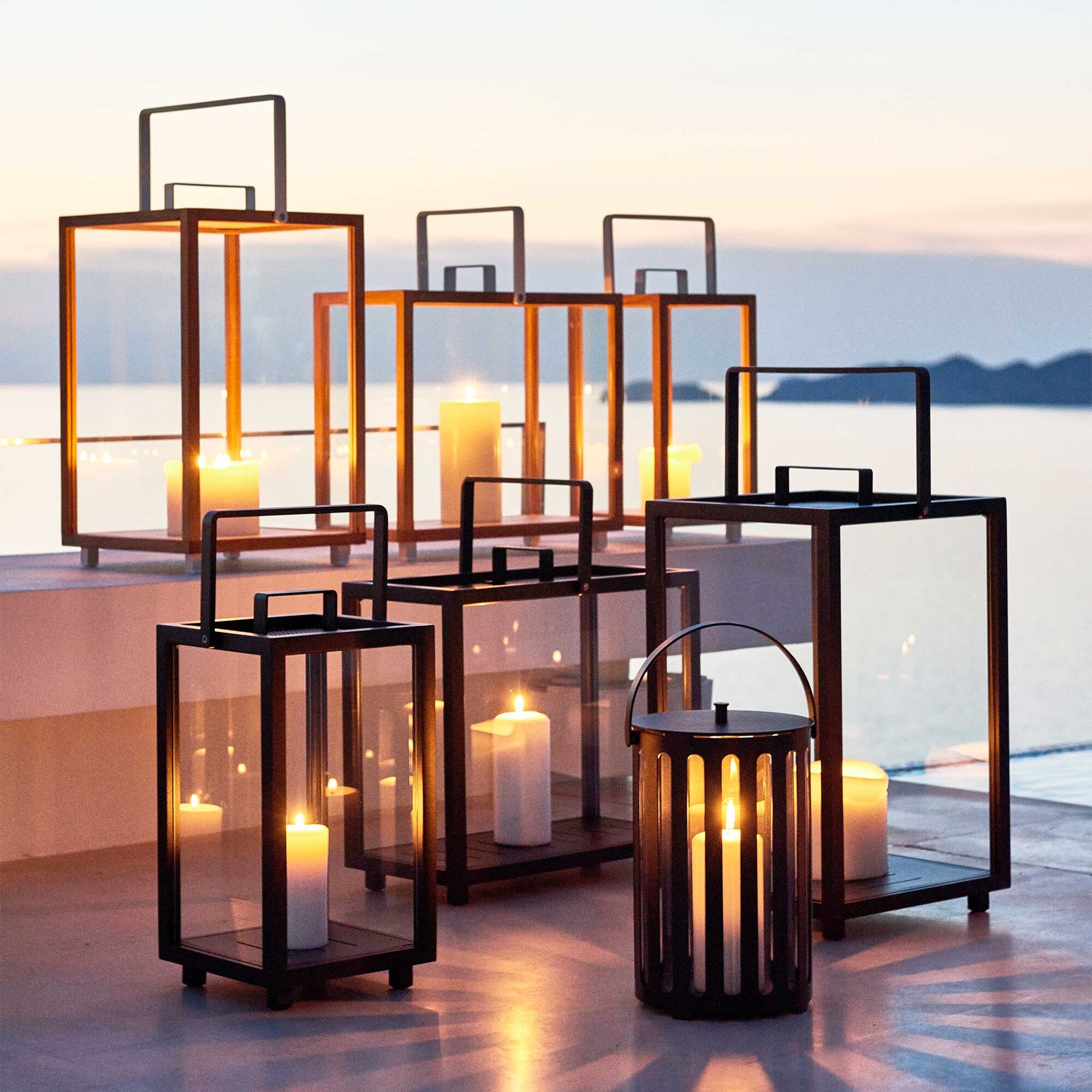 Lighthouse Lantern Rectangular