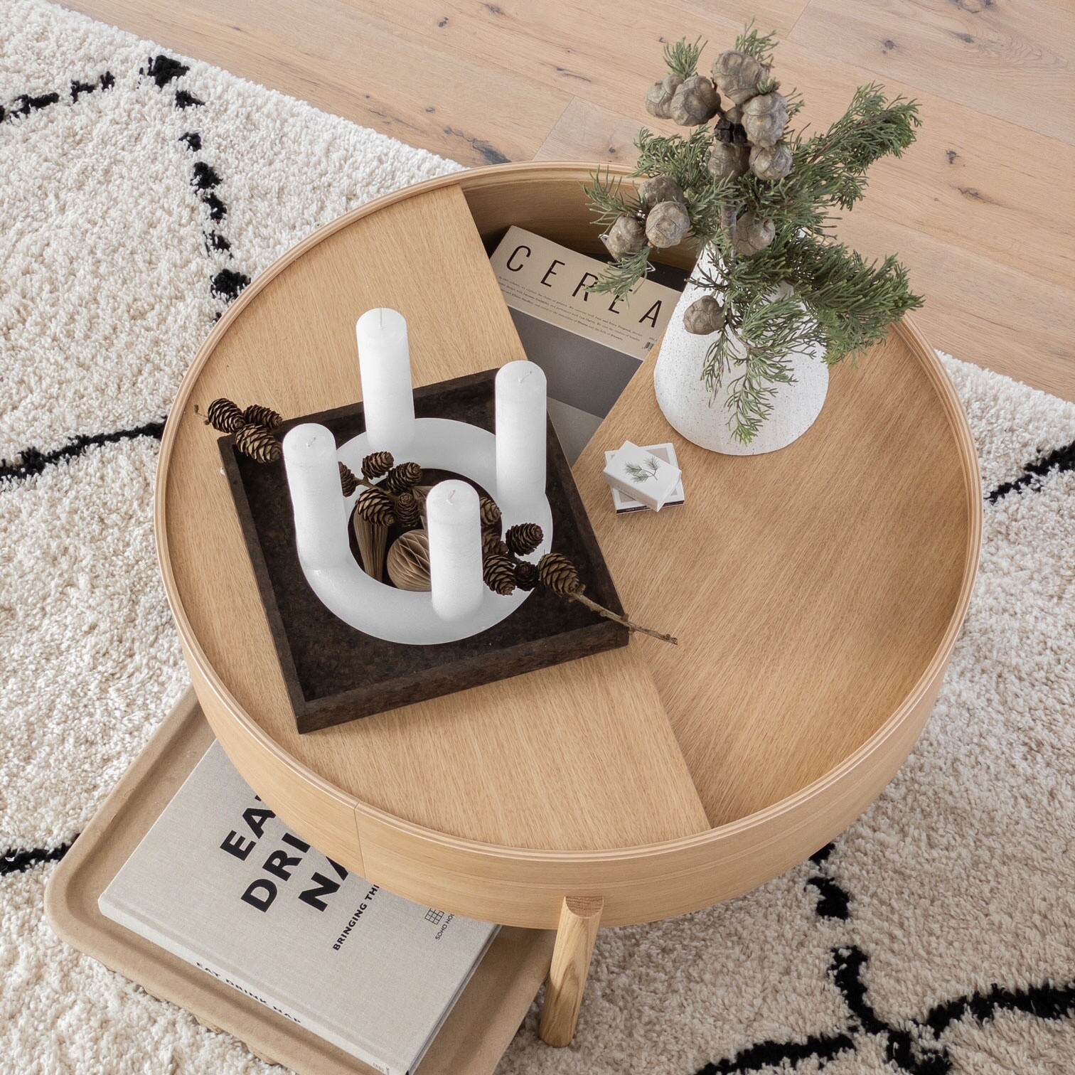 Arc Coffee Table Ø 66cm
