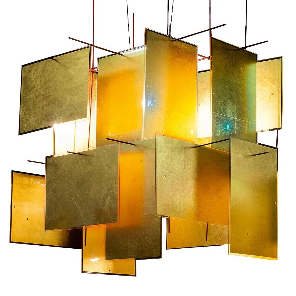 1000 Karat Blau Suspension Lamp