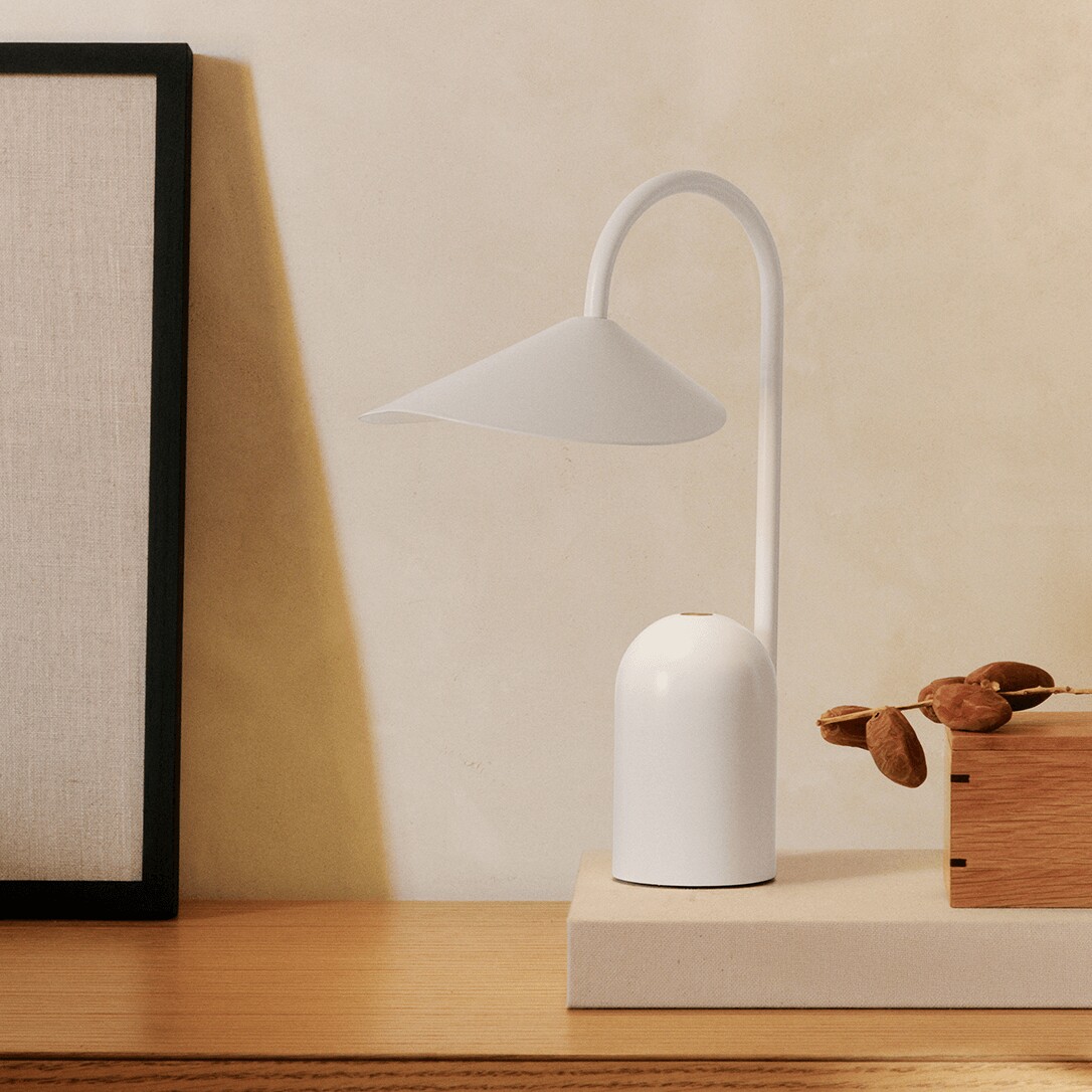 Arum Portable Table Lamp with Battery