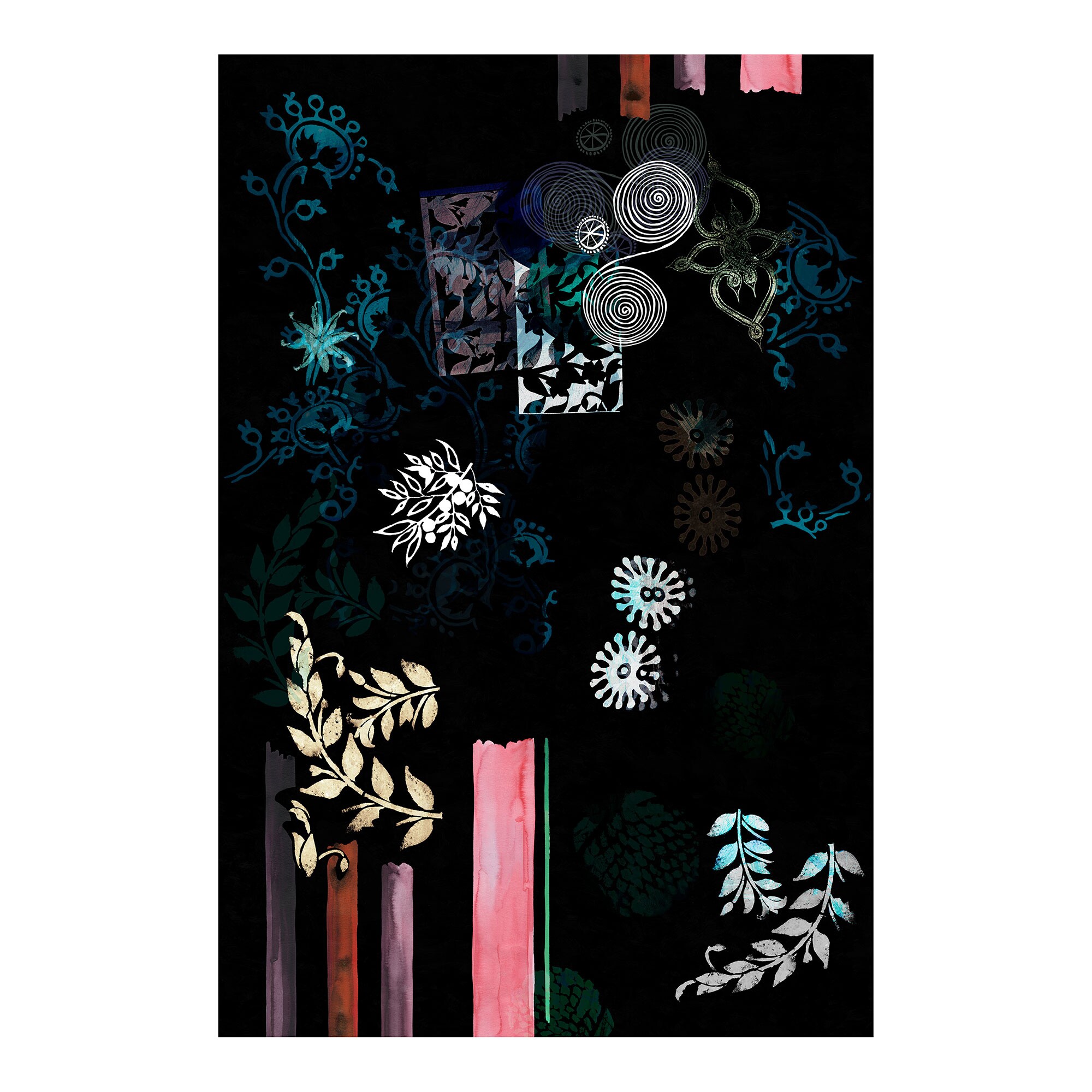 Le Temple Jais Carpet