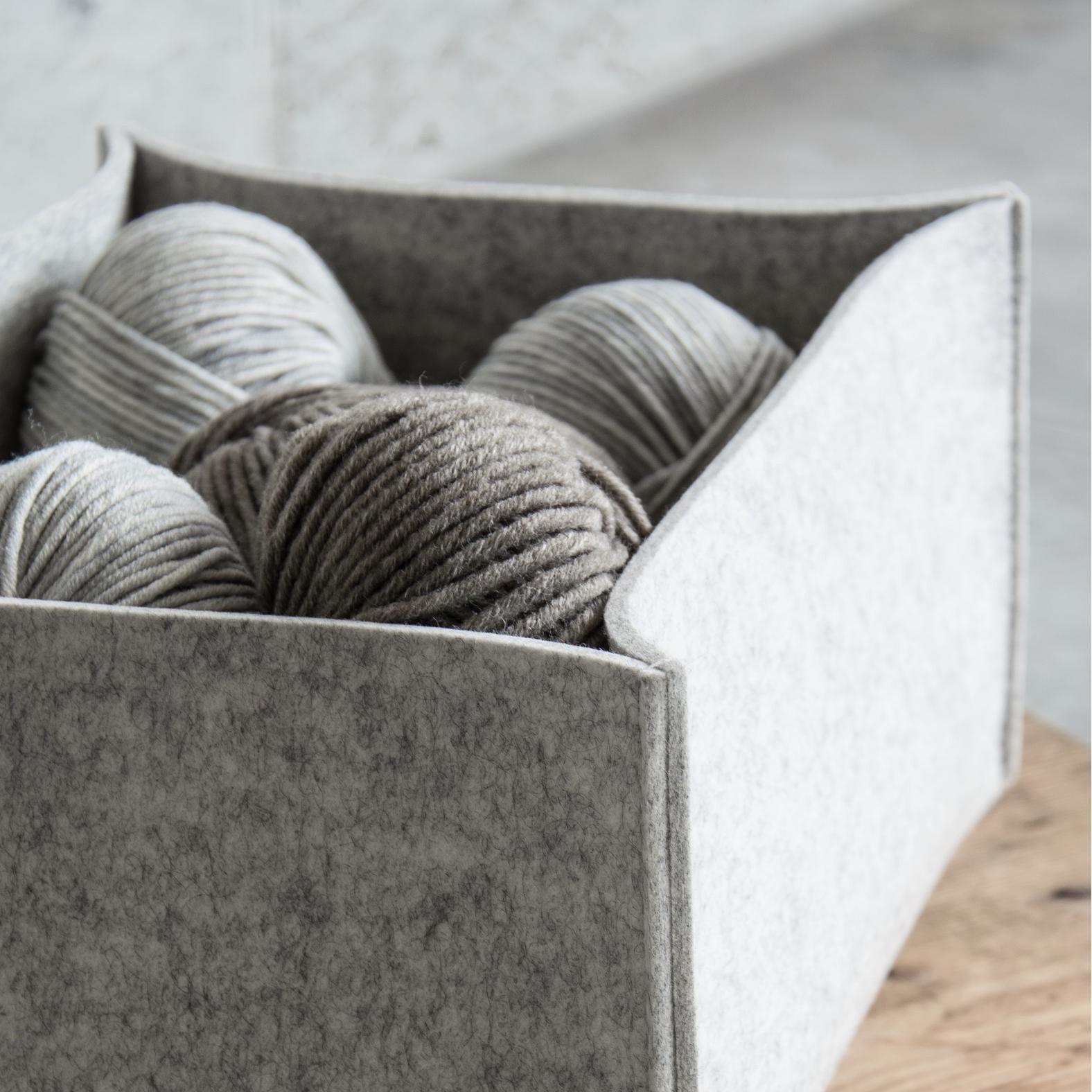 Box 2 Felt Storage Boxes 3 Pieces