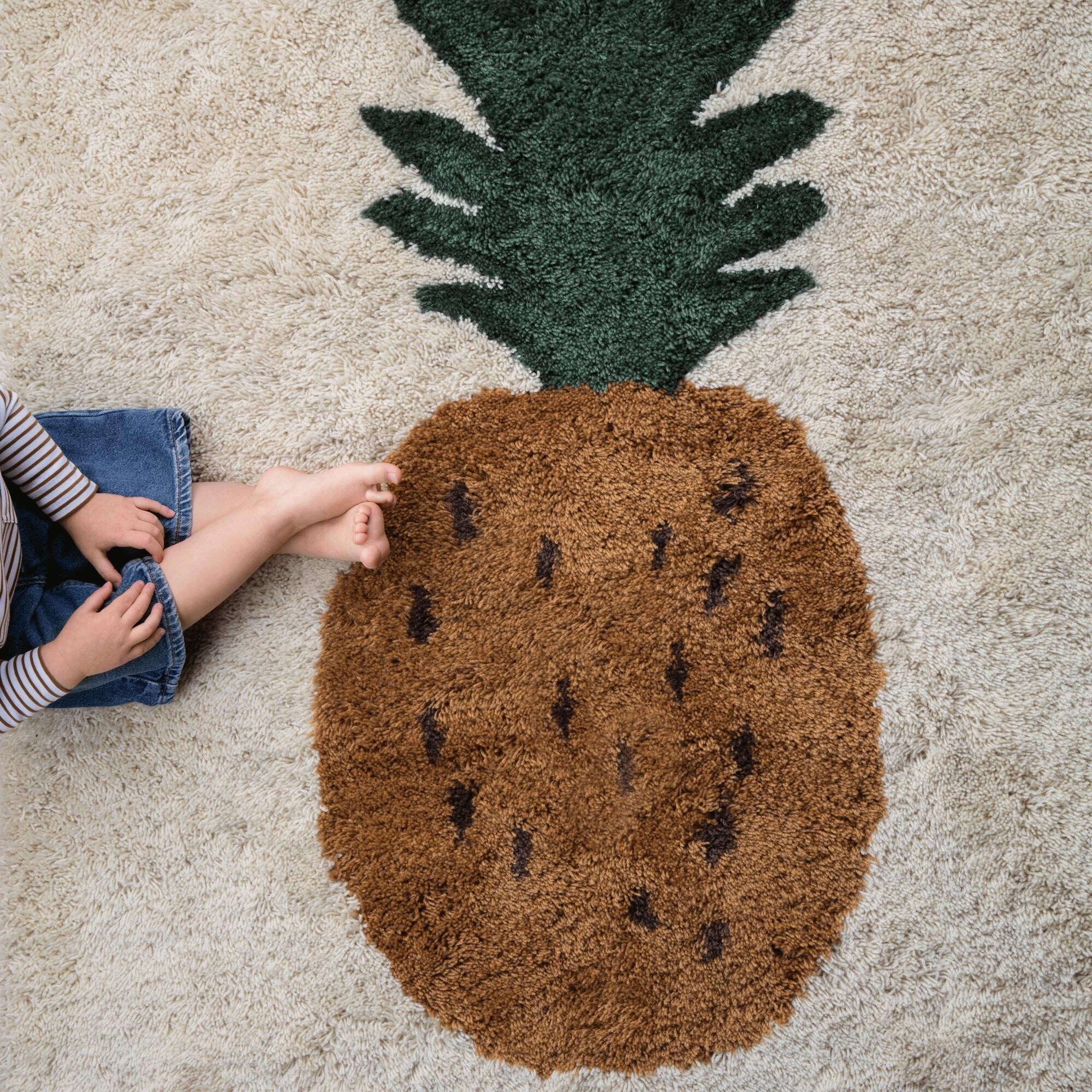 Fruiticana Tufted Pineapple Rug