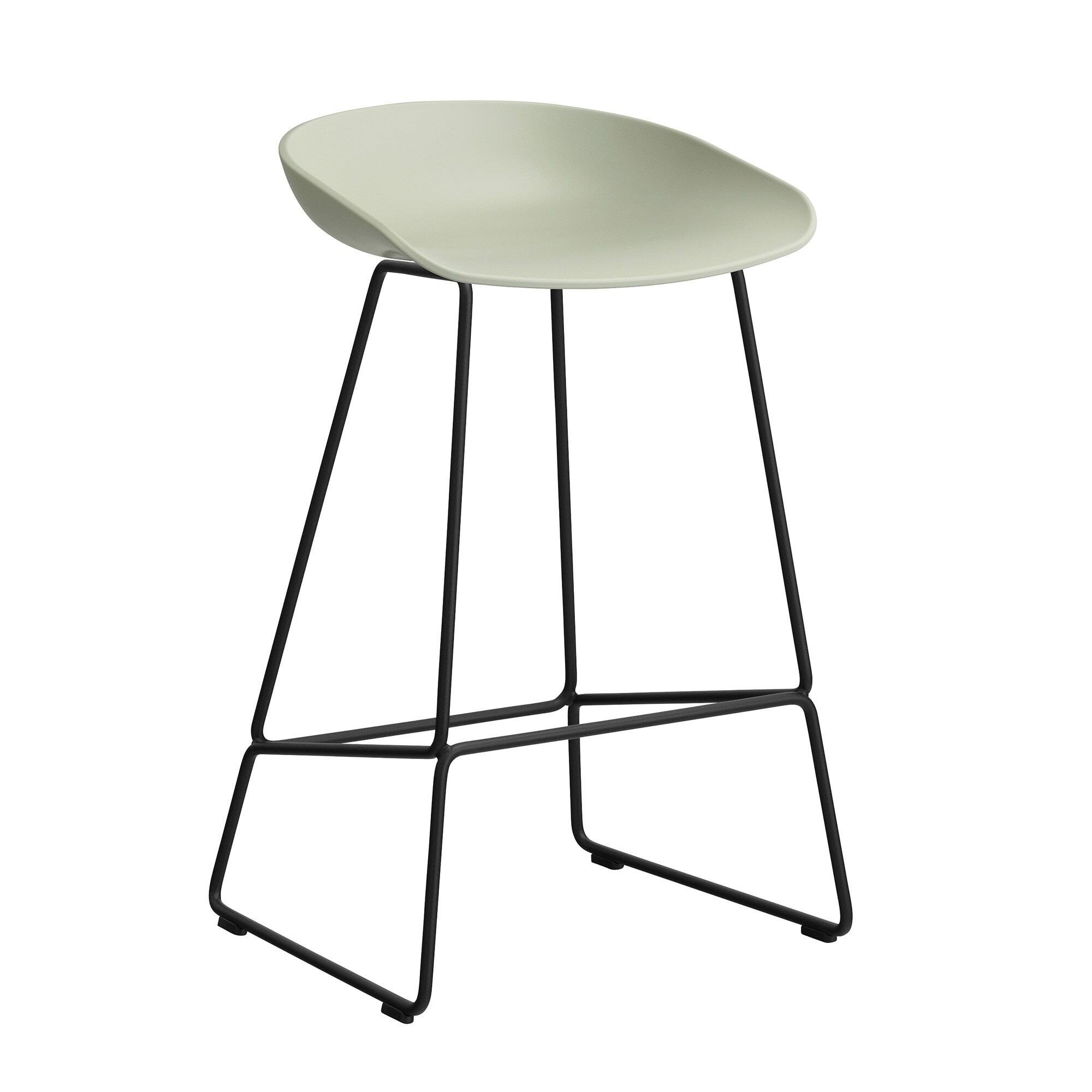 About a Stool AAS 38 2.0 Bar Stool Low Black Base