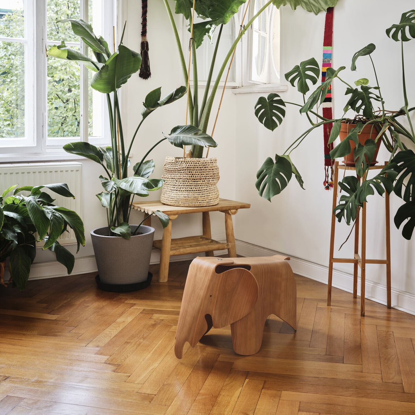 Eames Wooden Elephant