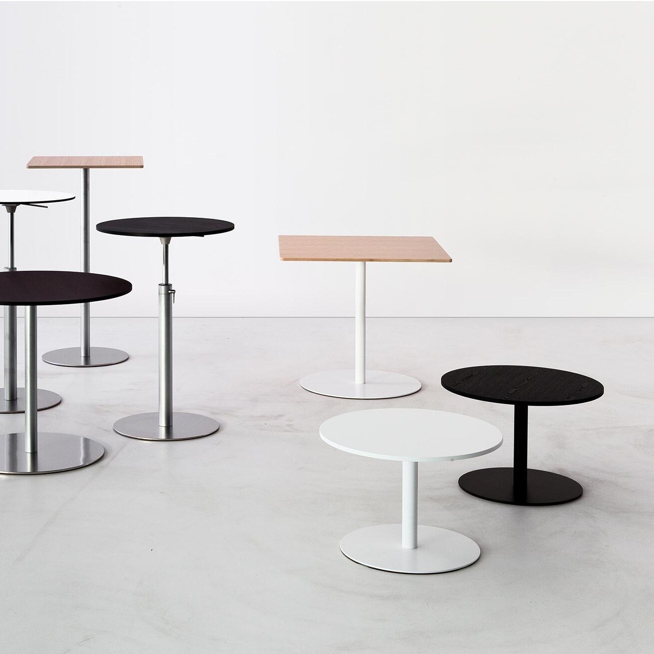 Brio Side Table Frame Black H40cm