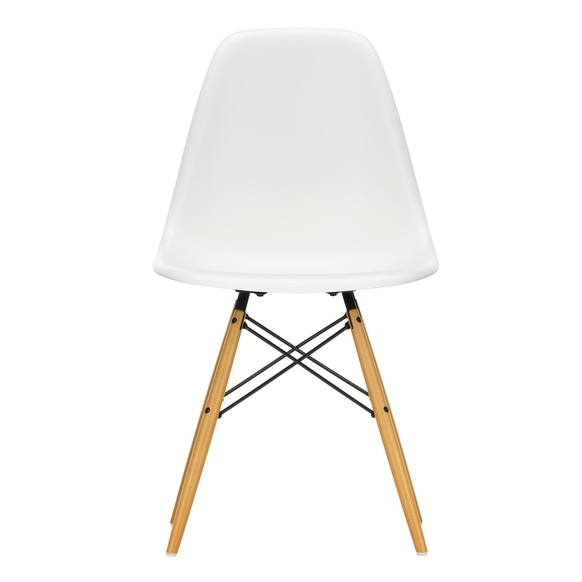 Eames Plastic Side Chair DSW Golden Maple