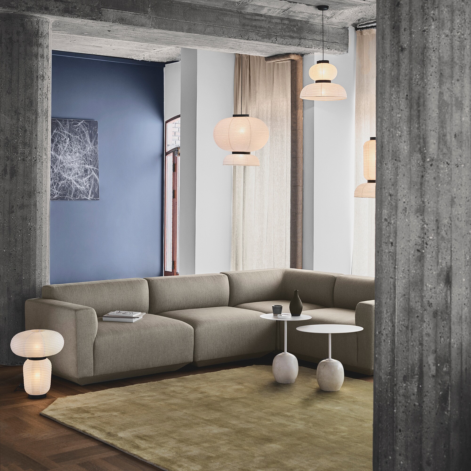 Lato LN8 Side Table Top Steel Round