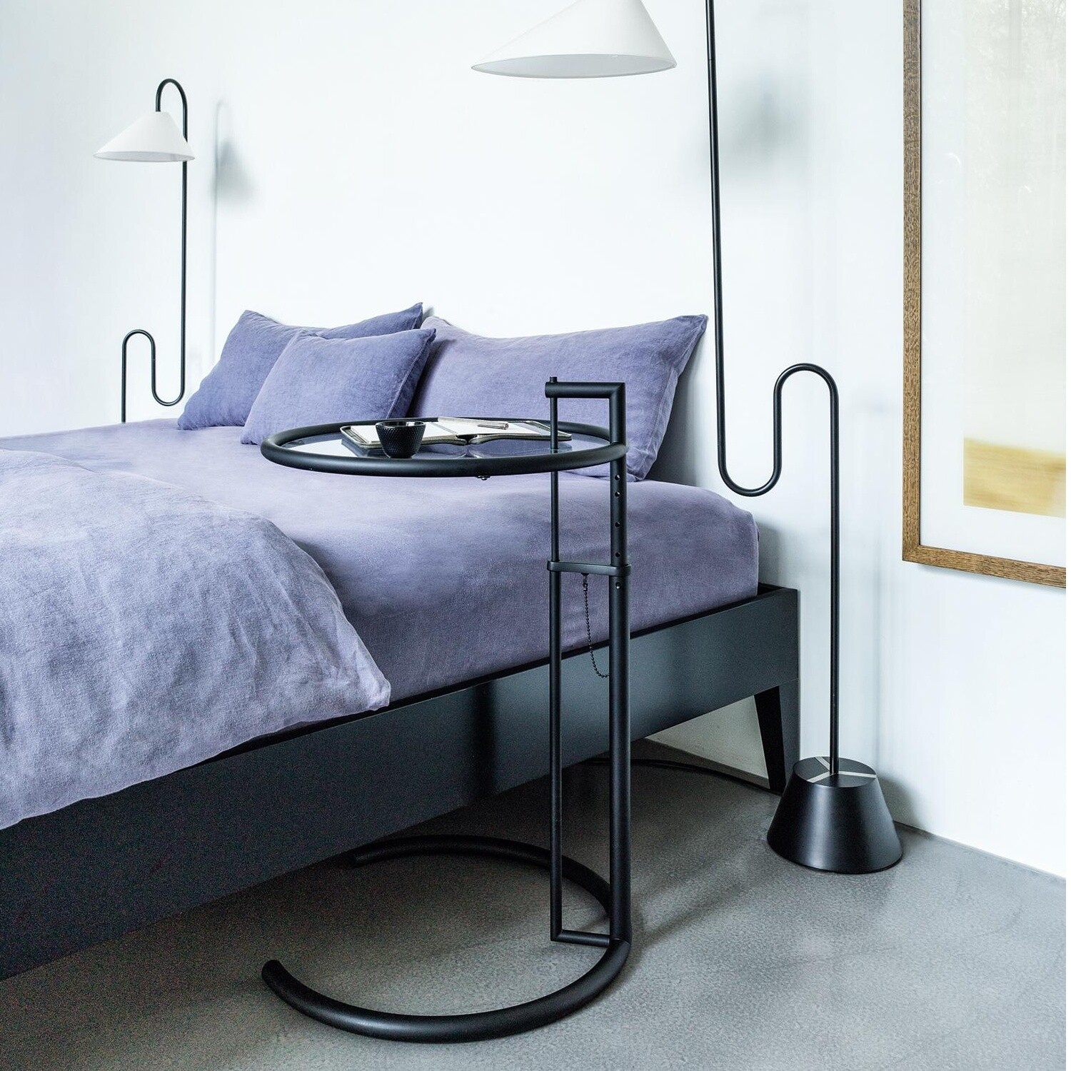 Adjustable Table E 1027 Black Version