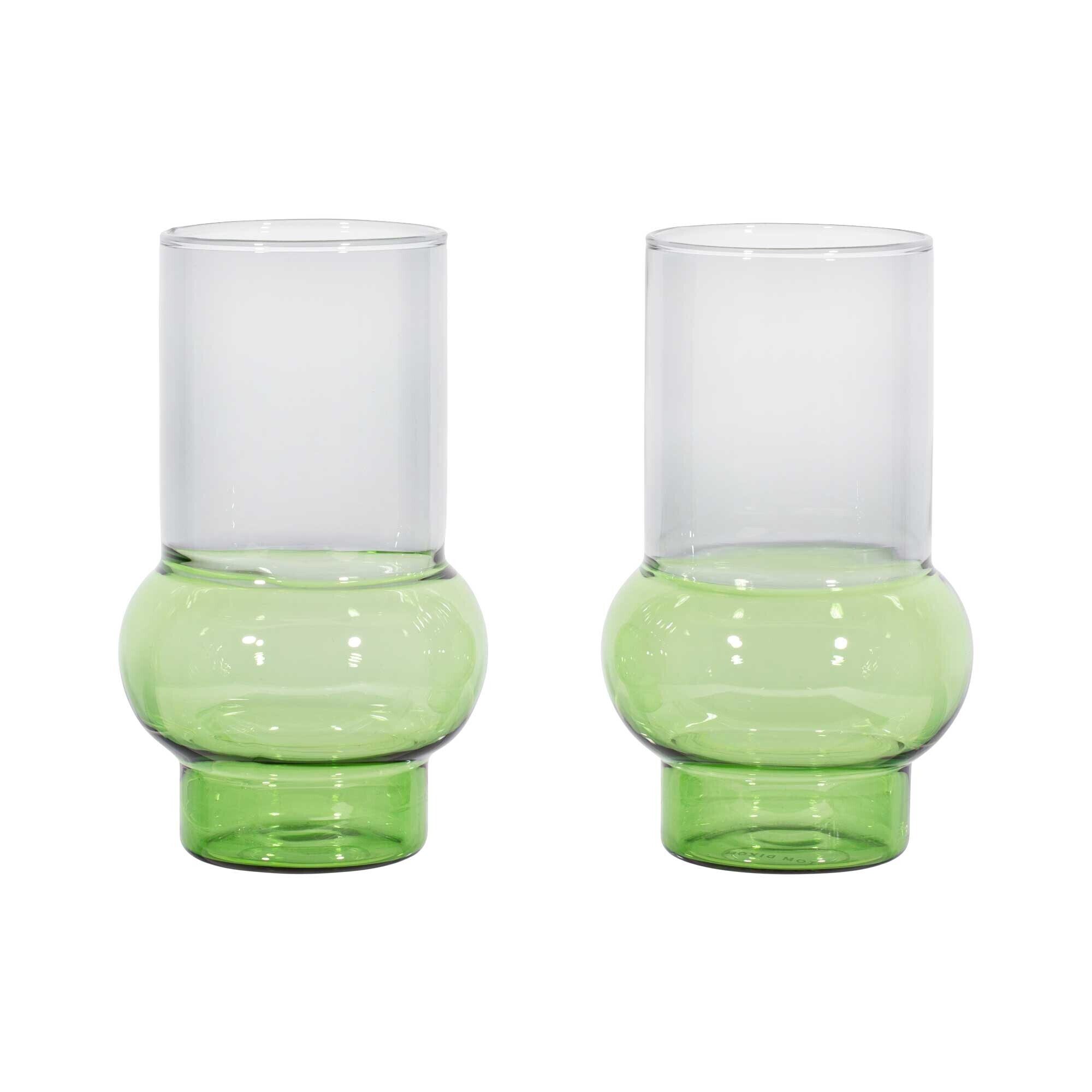 Bump Glass Tall Set Of 2