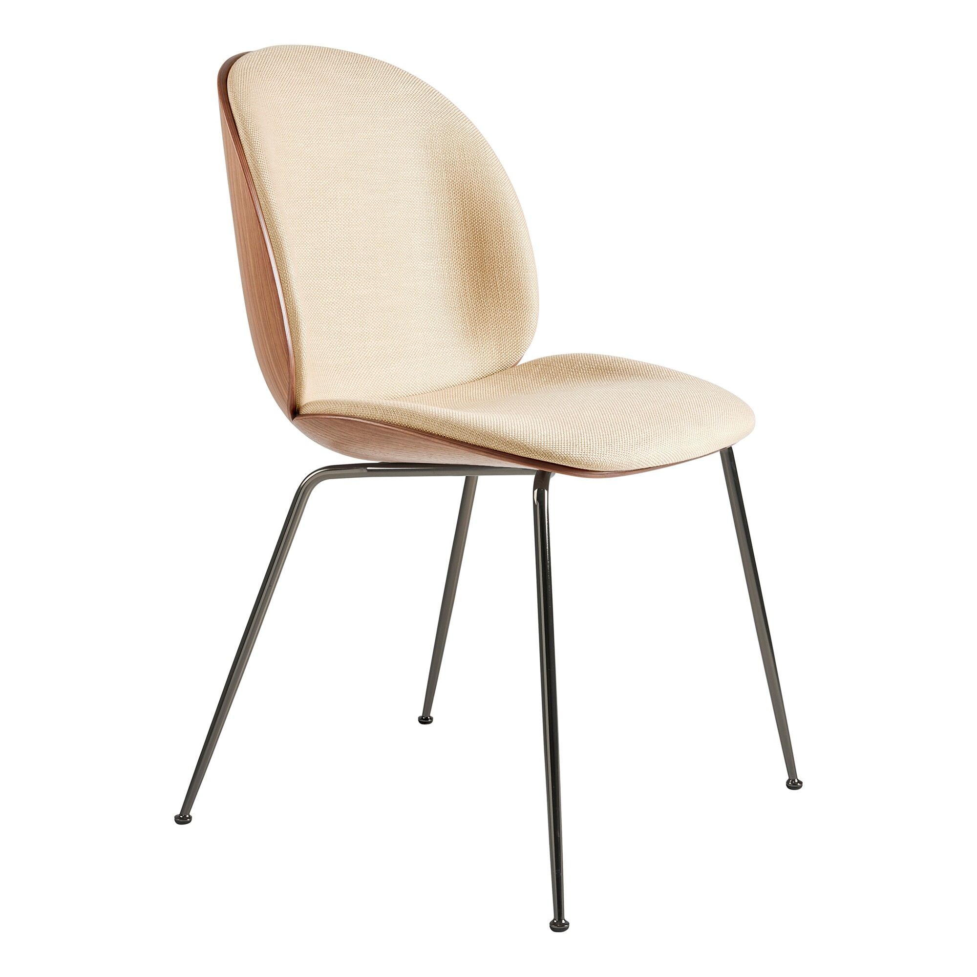 Beetle 3D Veneer Dining Chair Upholstered
