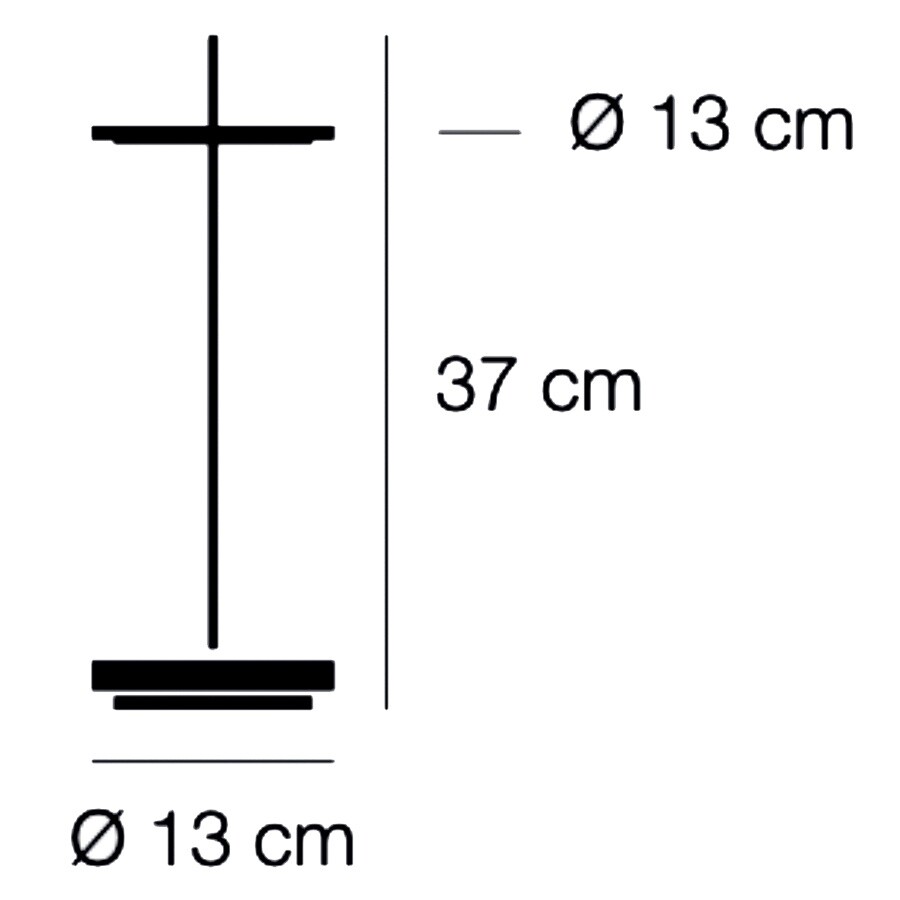 Giulietta BE T LED Table Lamp with Battery