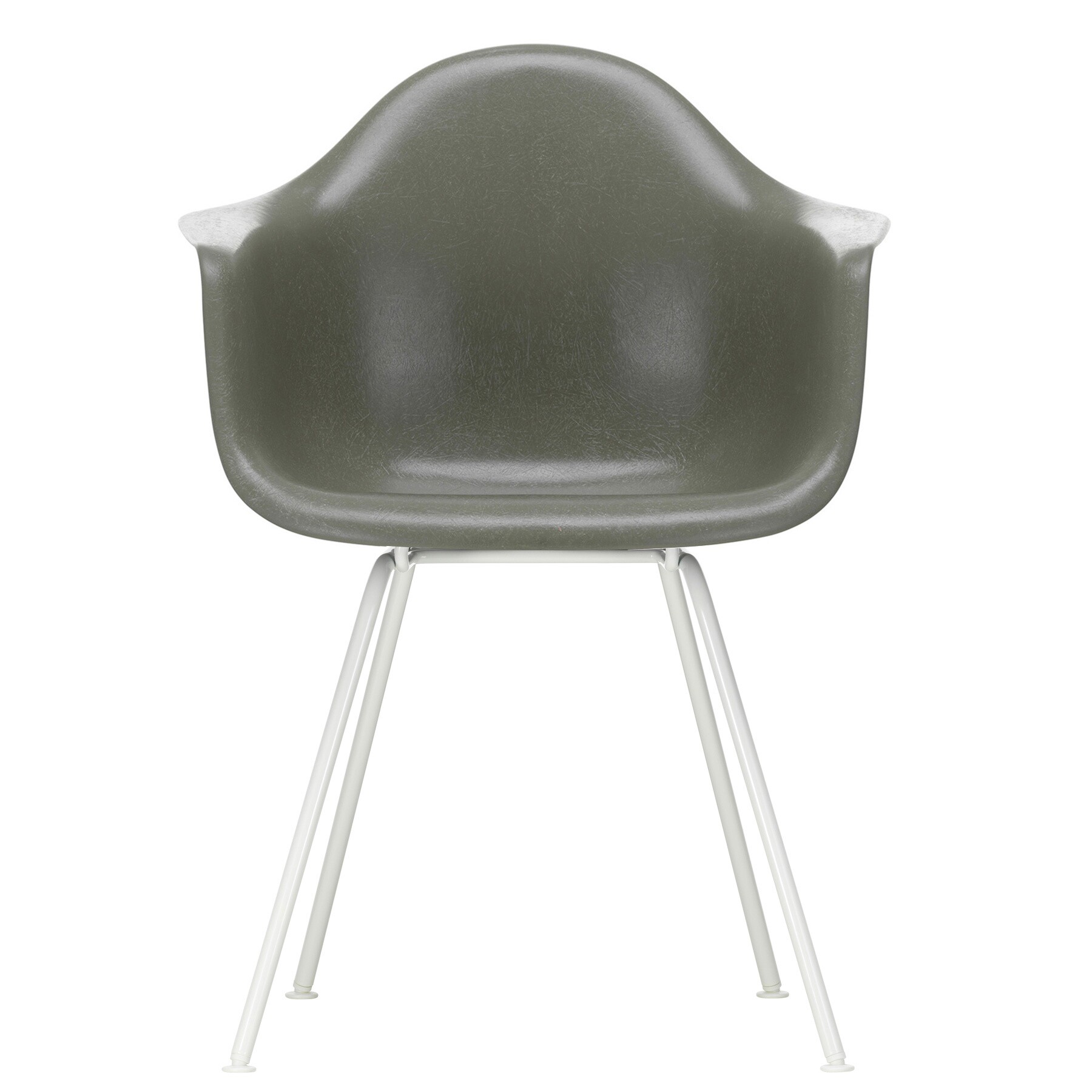 Eames Fiberglass Chair DAX White Base