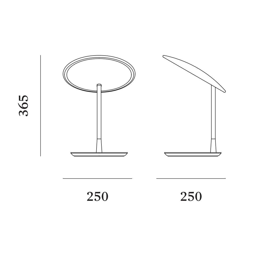 Disc LED Table Lamp