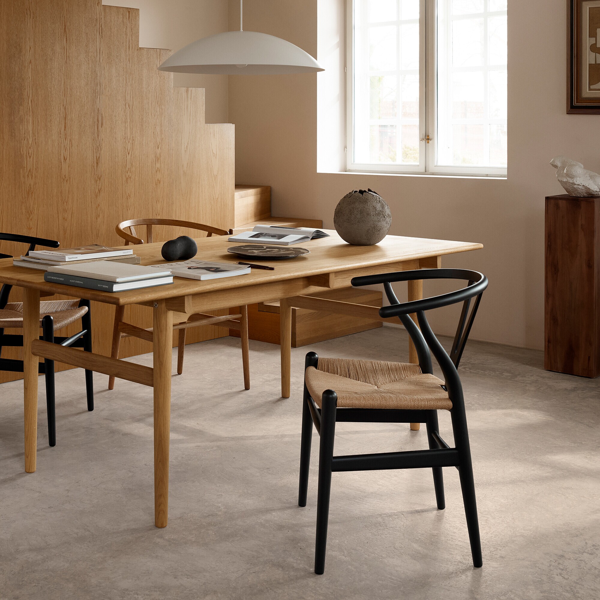 CH24 Soft Wishbone Chair Frame Beech