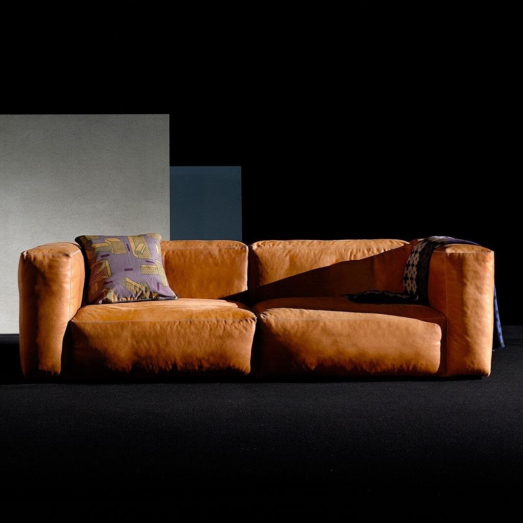 Mags Soft 2,5 Seater Sofa Leather 238x103.5x67cm