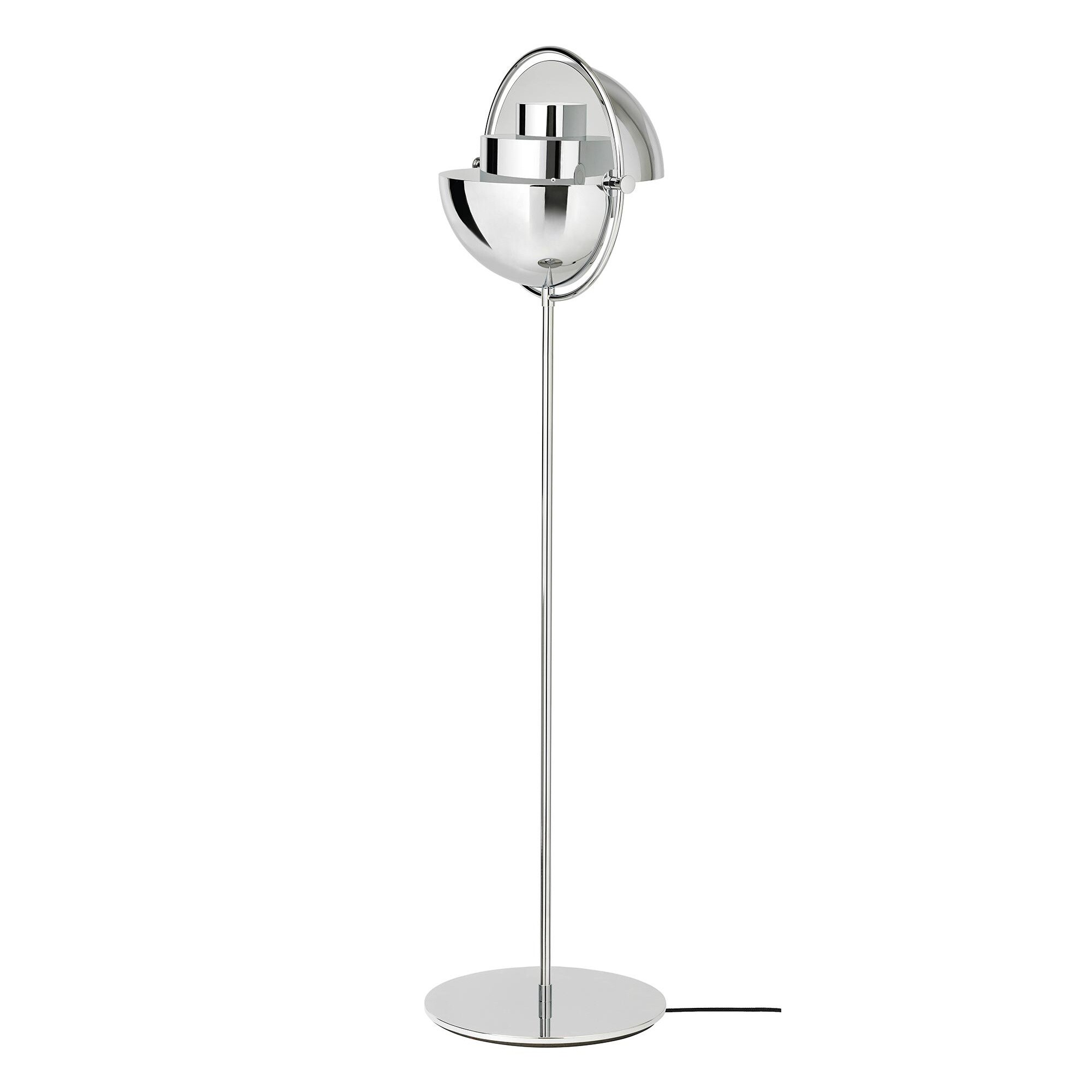 Multi-Lite Floor Lamp Frame Chrome