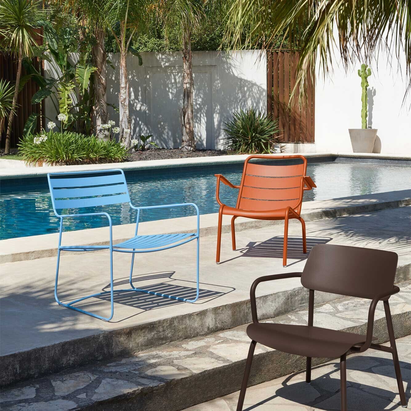 Luxembourg Low Outdoor Armchair