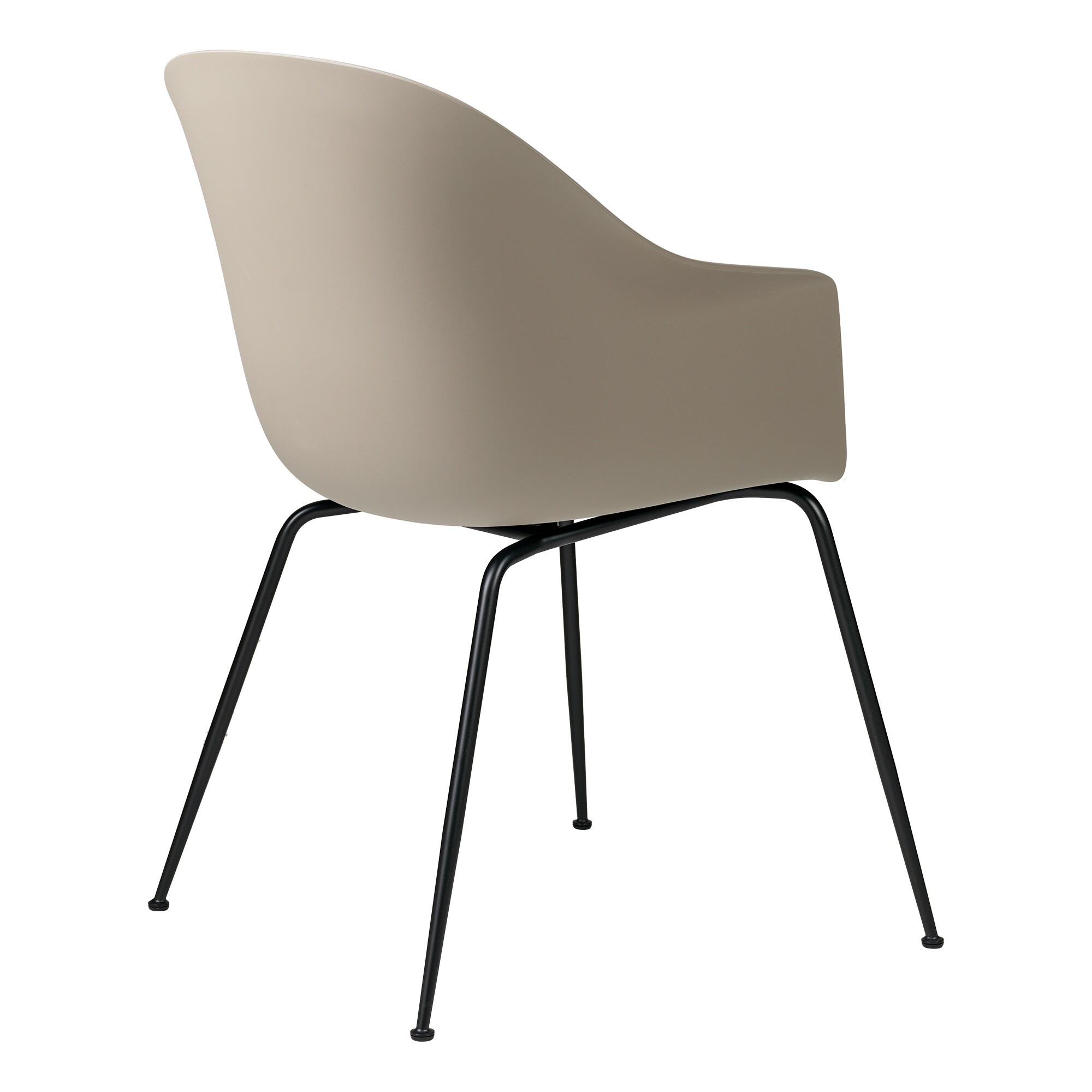 Bat Dining Chair Base Conic Black