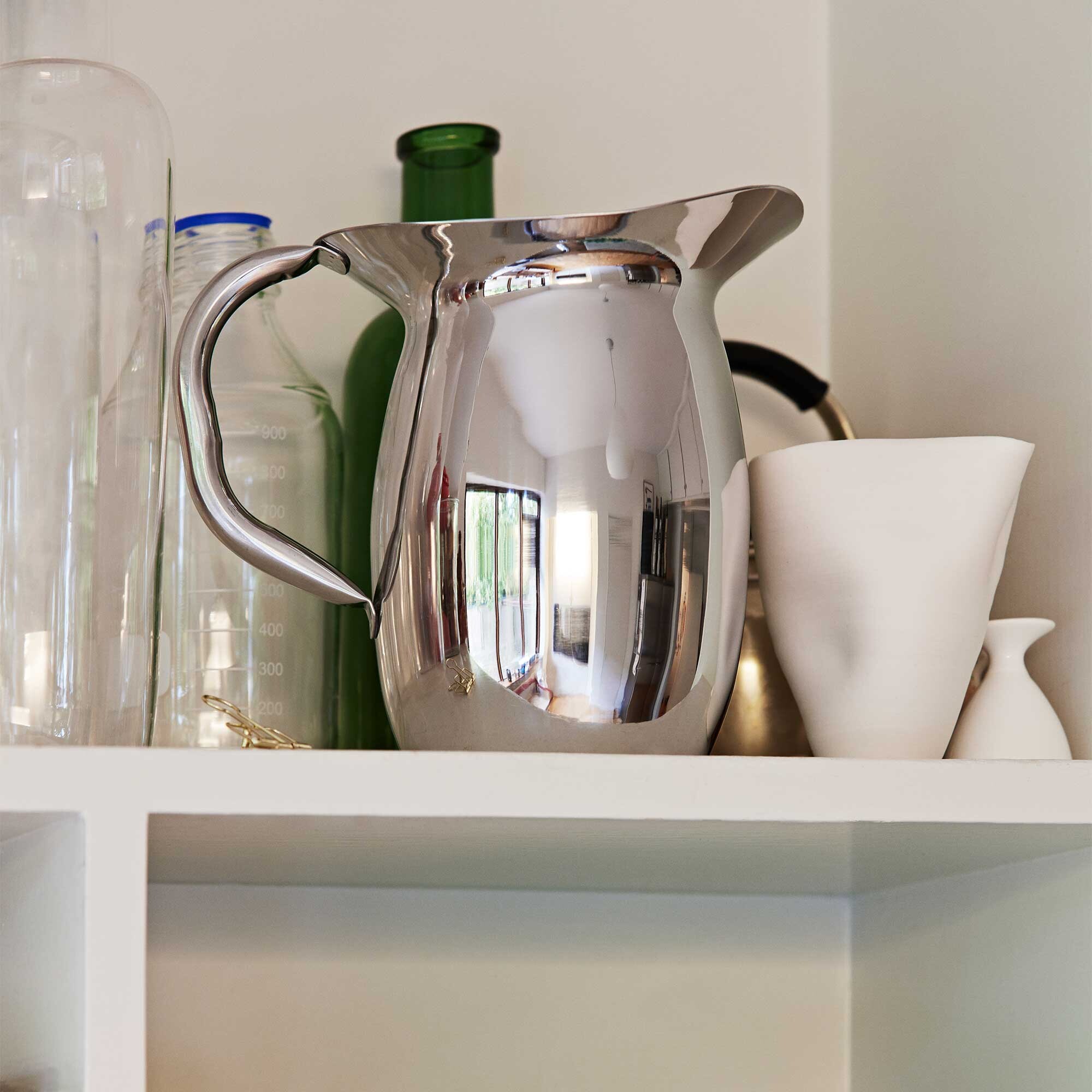 Indian Steel Pitcher