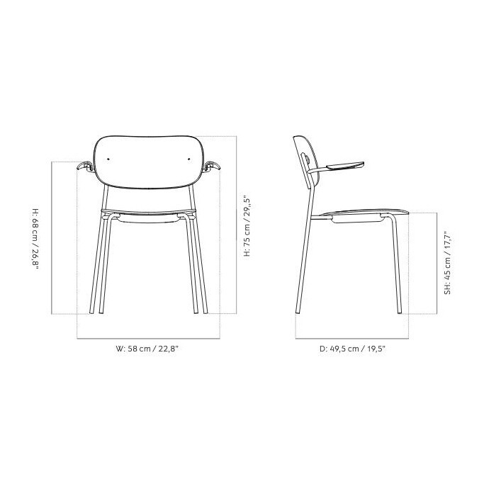 Co Dining Armchair Leather
