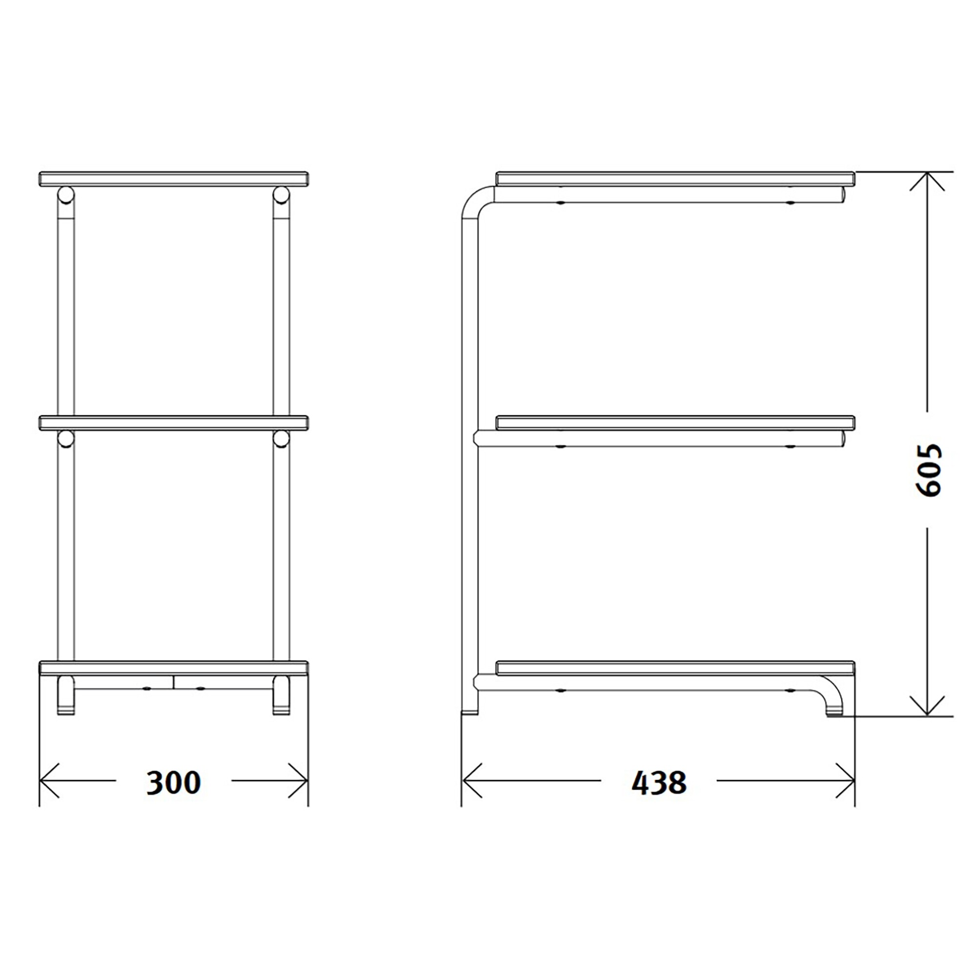 Moser Model 120 Side Table