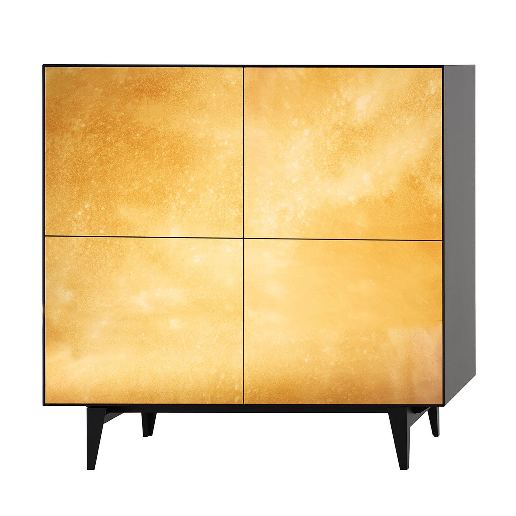 Nex Glamour Gold Sideboard 110,5x48x109,3cm