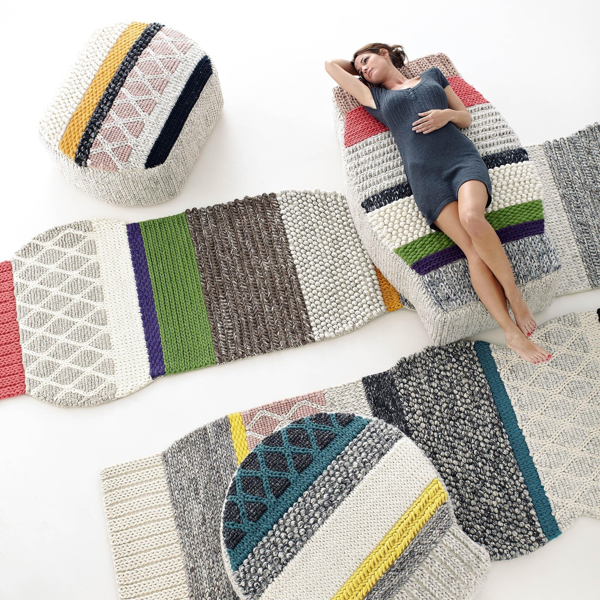 Mangas Caramelo Pouf