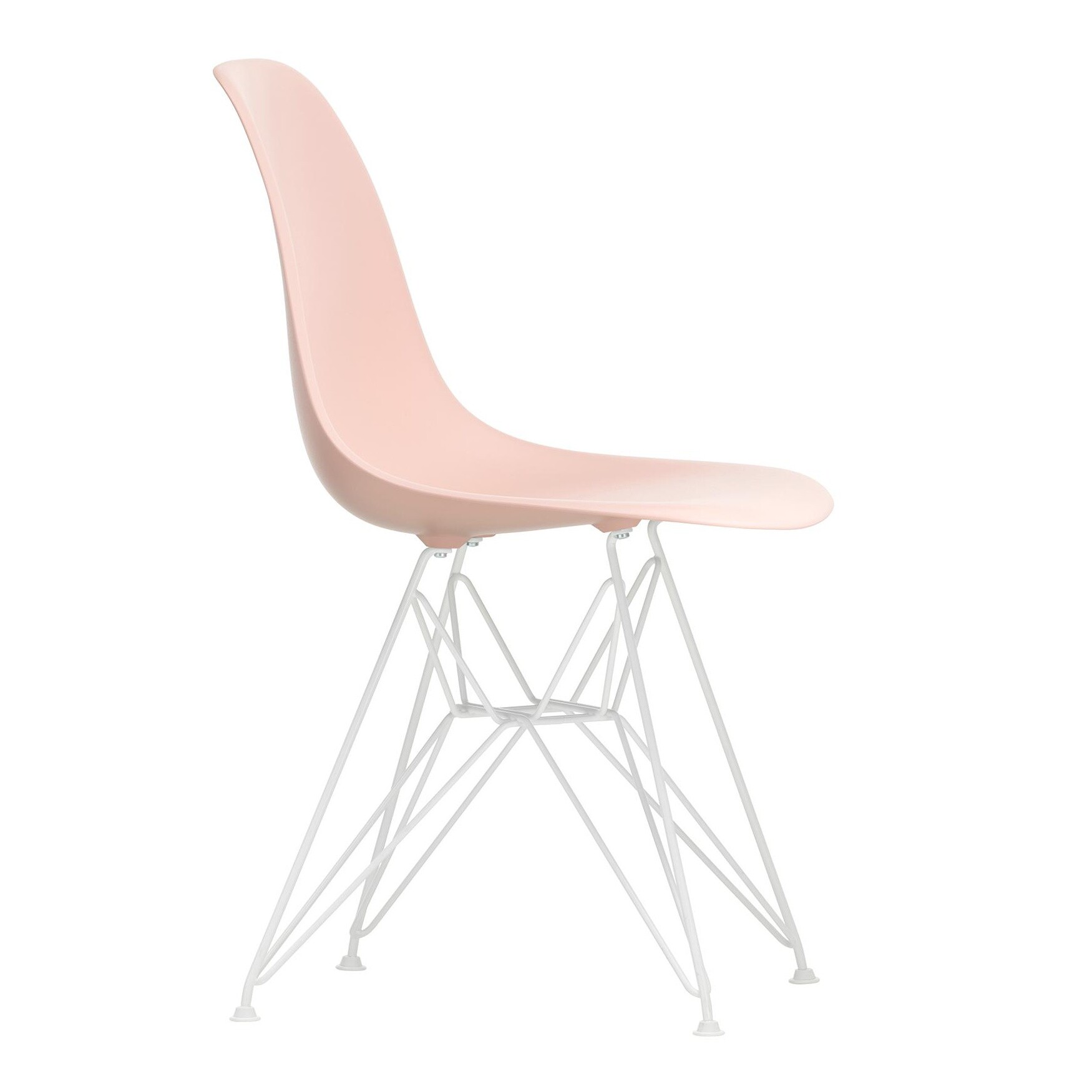 Eames Plastic Side Chair DSR RE White Base