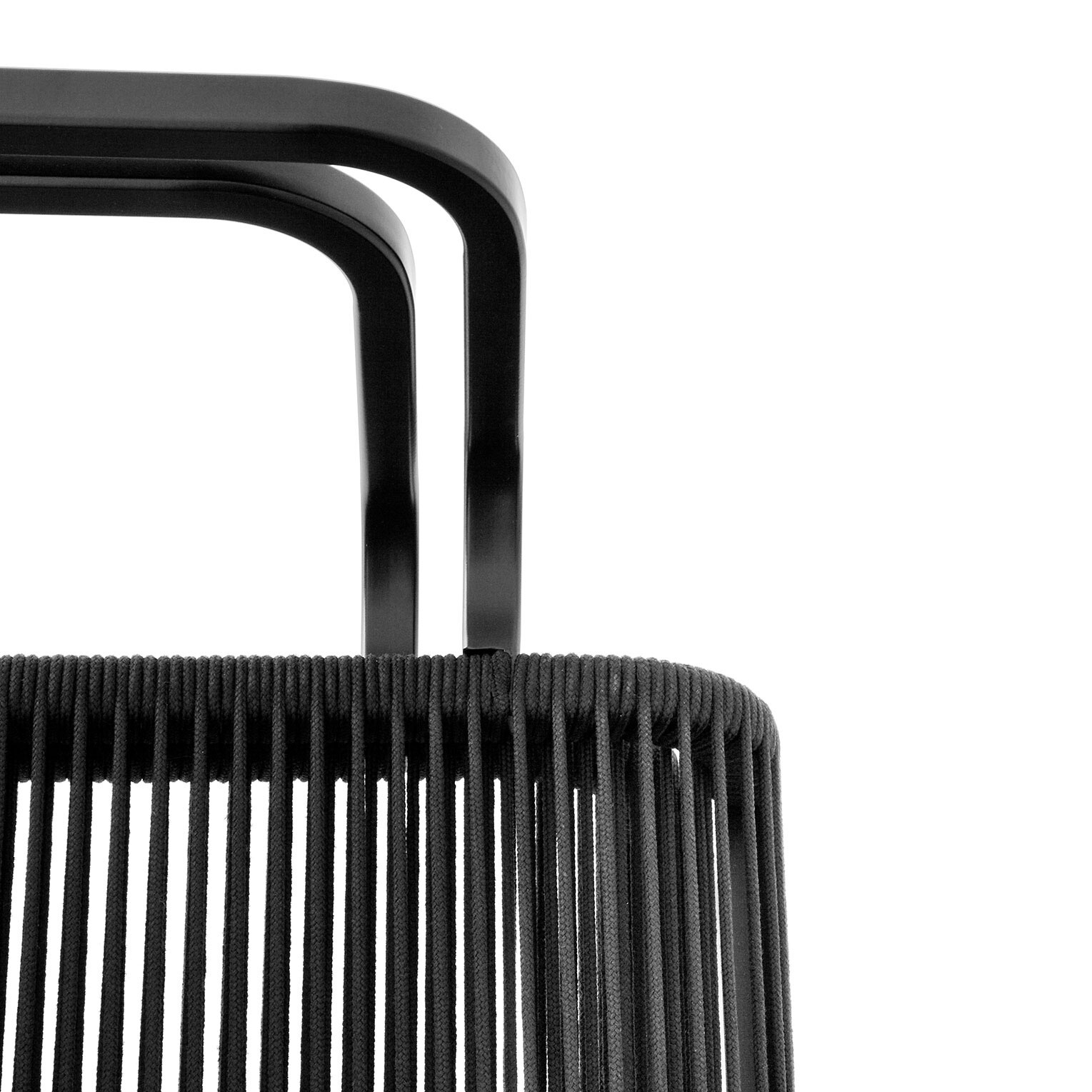 Aria S43 Armchair Frame Black Stackable