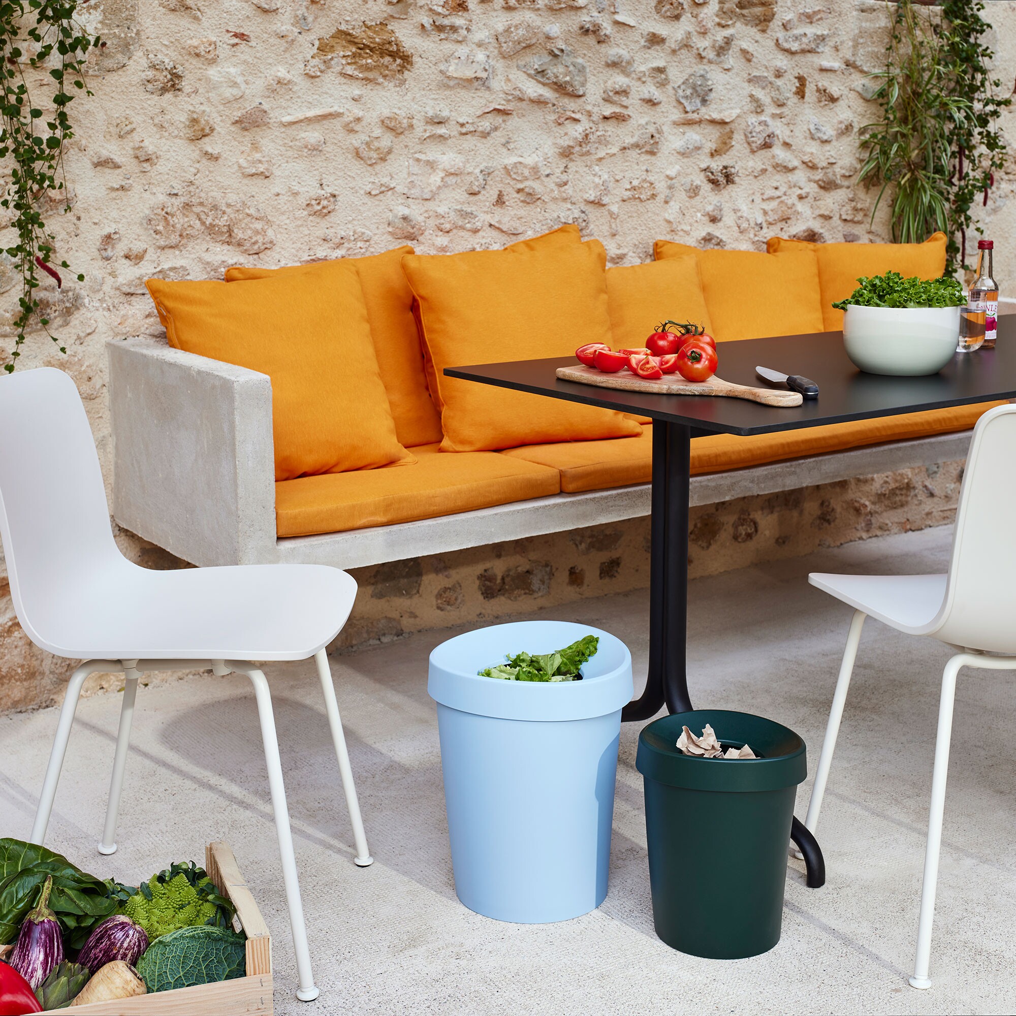 Happy Bin S Paper Basket L