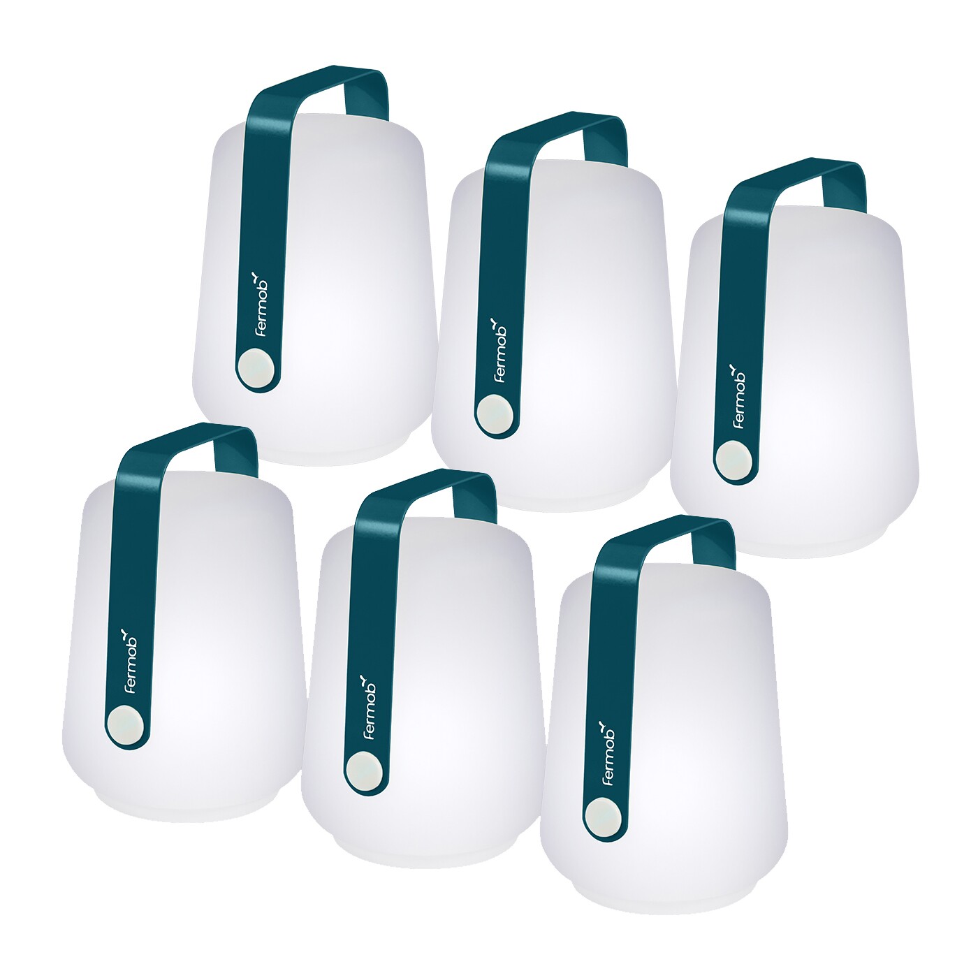 Balad LED Lamp with Battery Set of 6 H 12cm