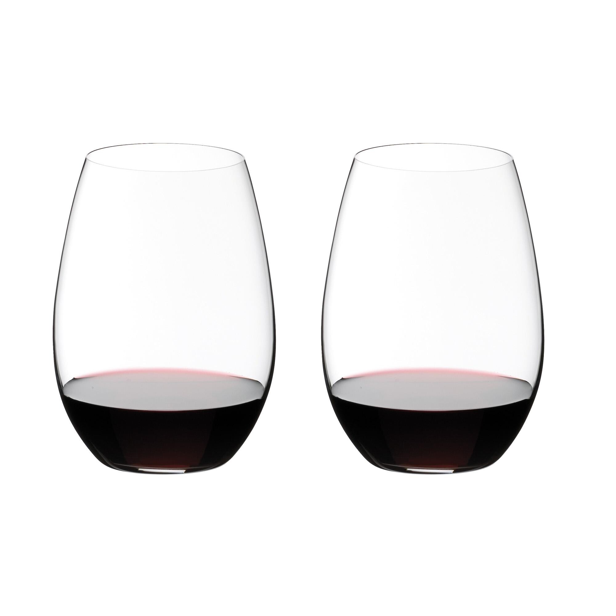 O Wine Syrah/Shiraz Wine Glass Set Of 2