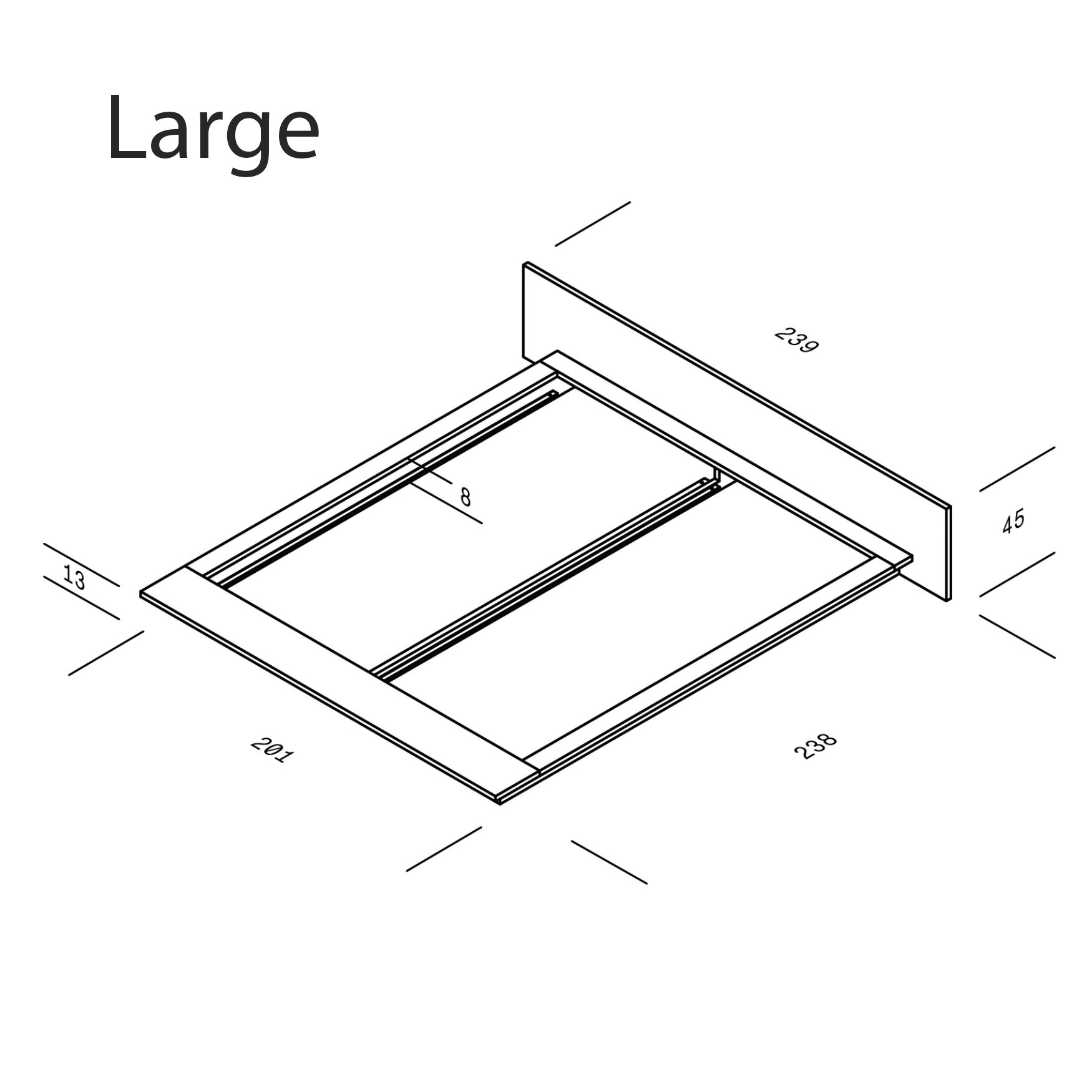 Faro Bed With Headboard