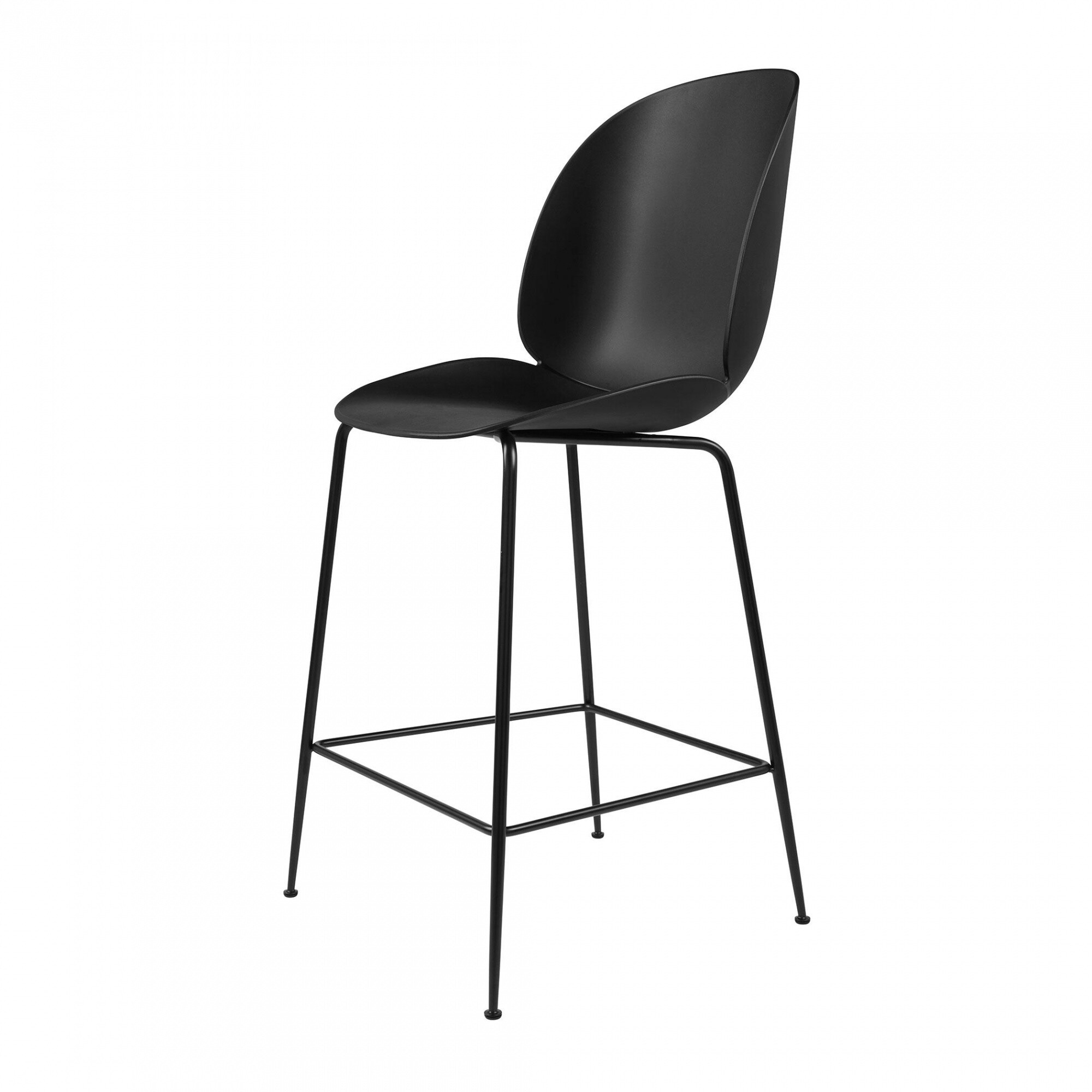 Beetle Counter Chair Barstool 65cm Black Frame
