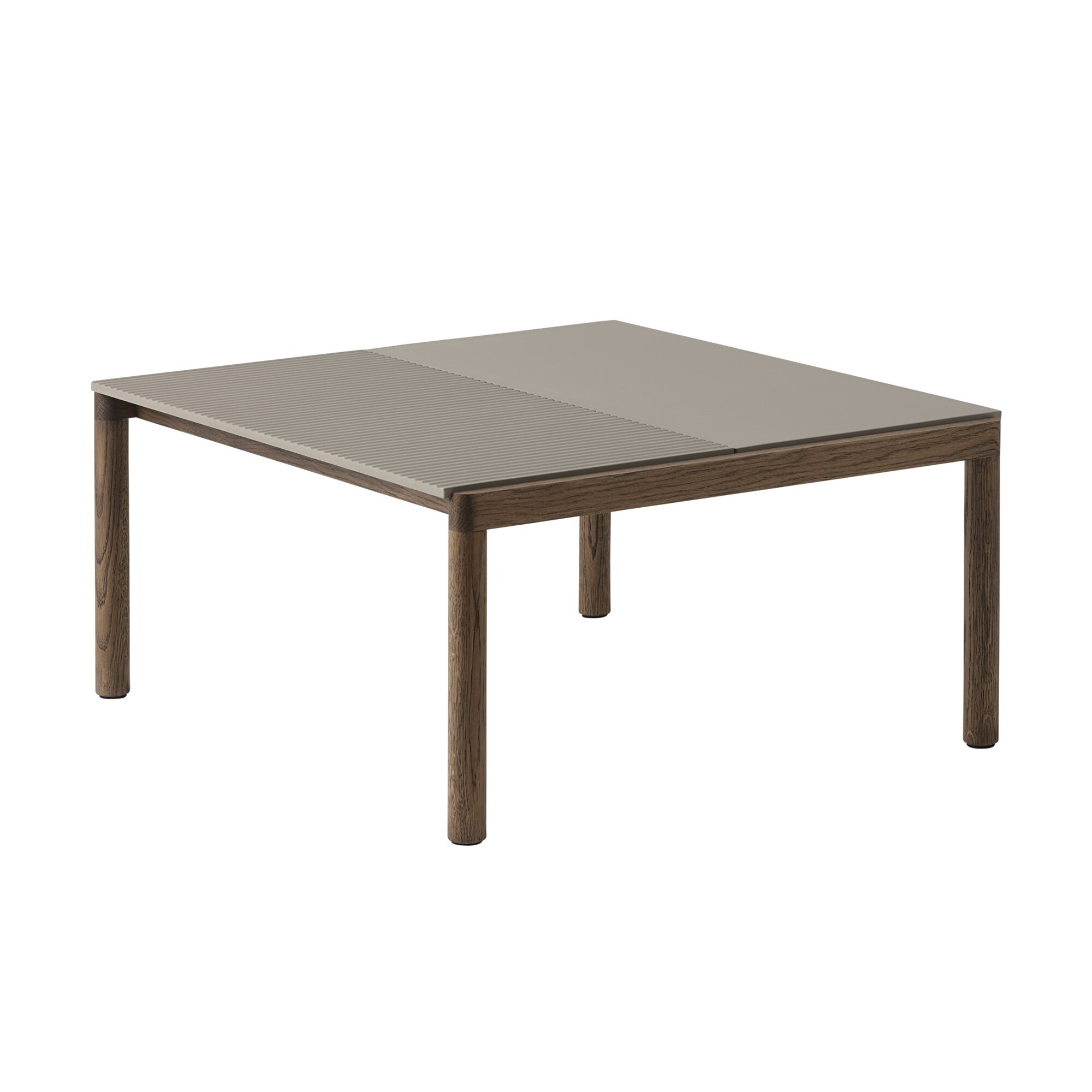 Couple Coffee Table 80x84x40 cm Wavy