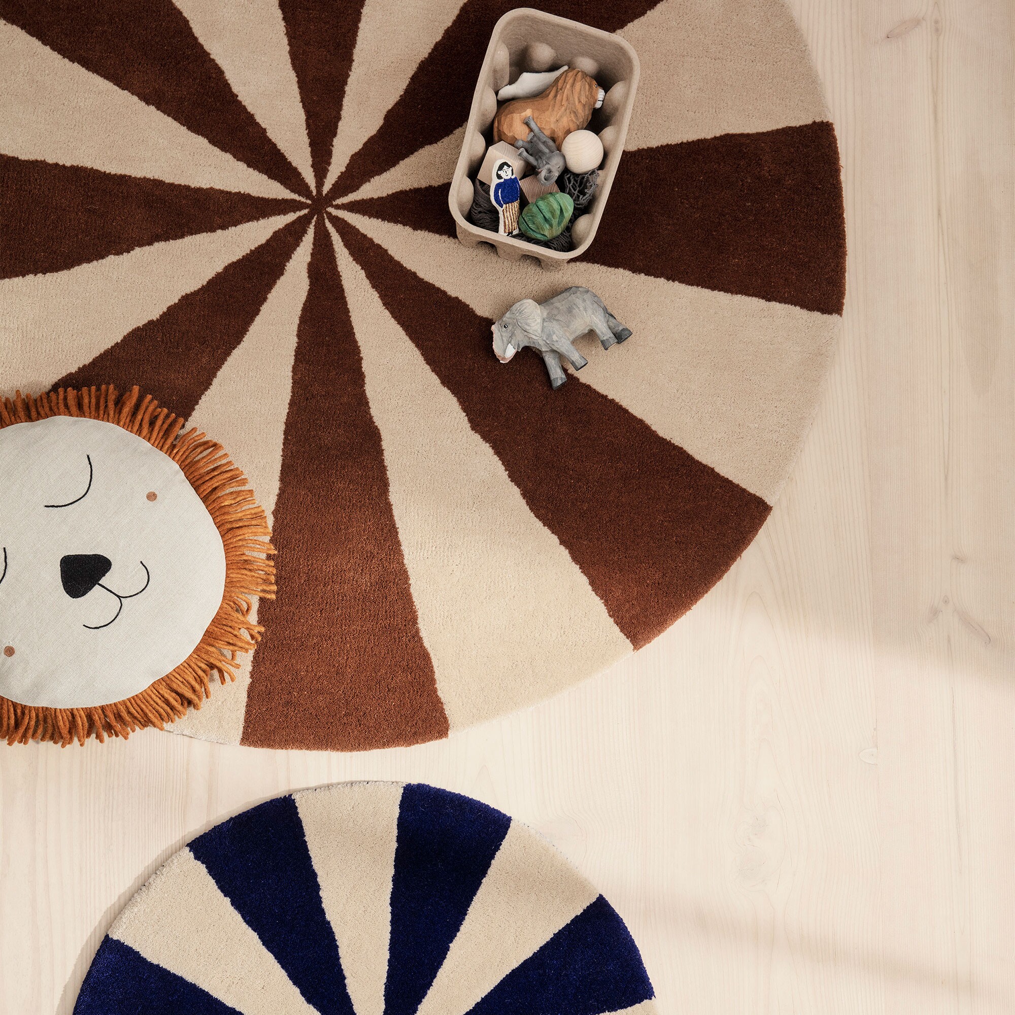 Arch Tufted Carpet Ø 130cm