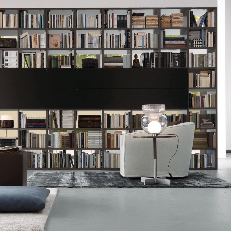 Giova Table Lamp with Flower Vase