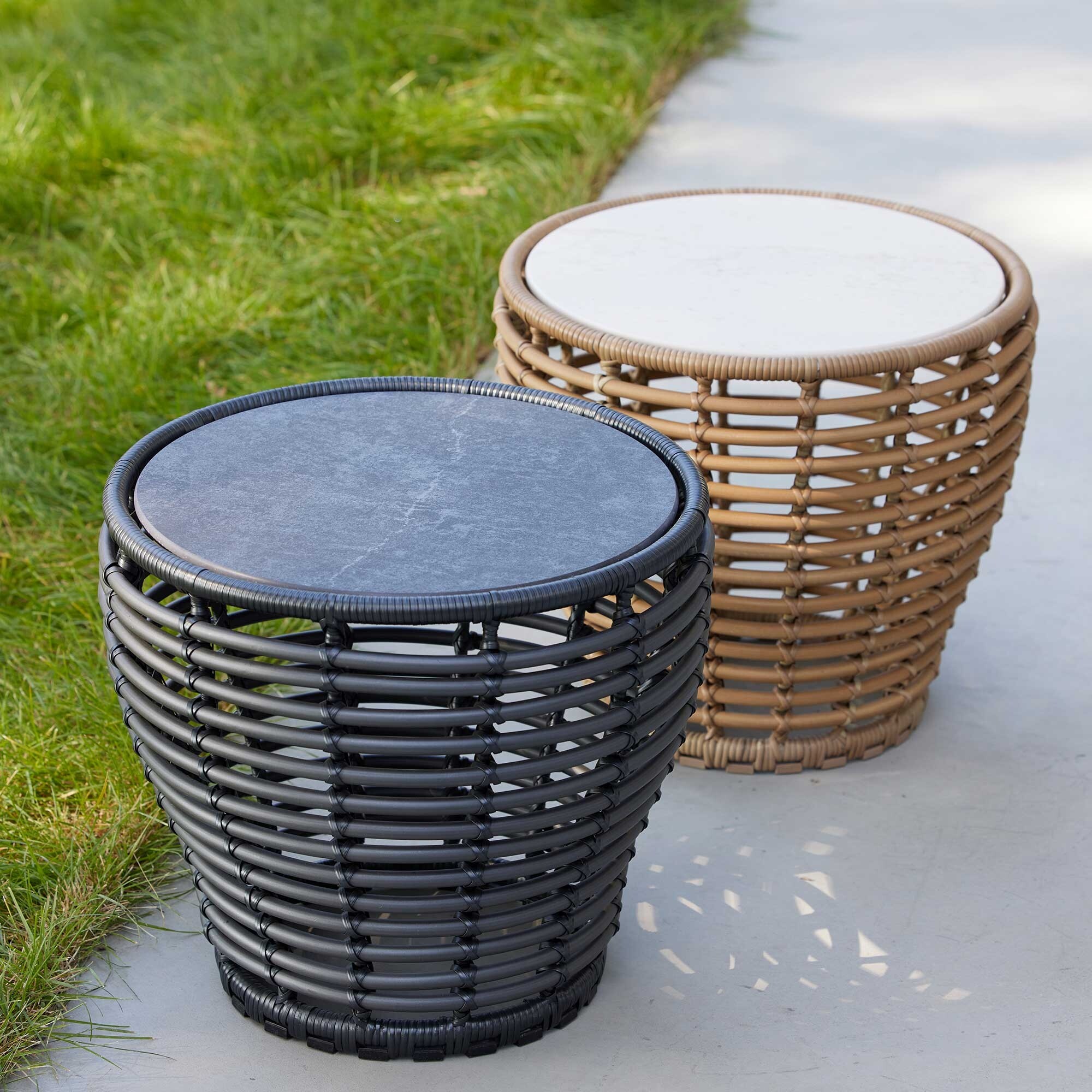 Basket Outdoor Side Table