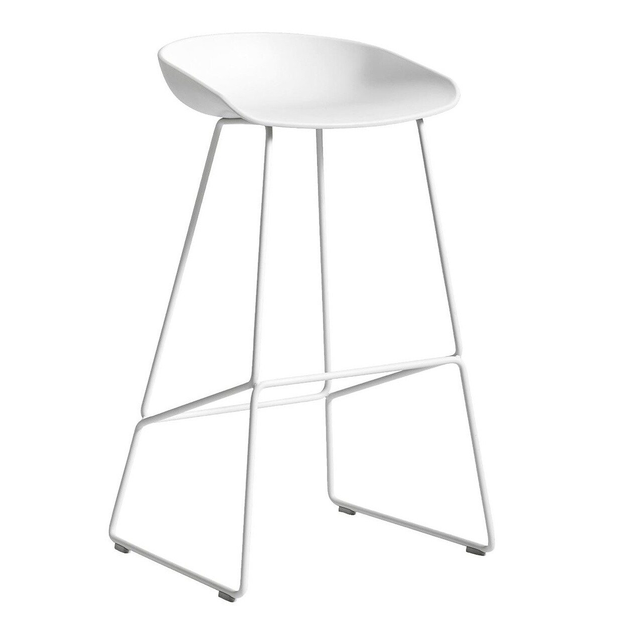 About a Stool AAS 38 2.0 Bar Stool High White Base