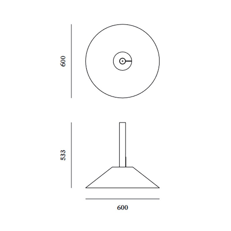 Hook Suspension Lamp L