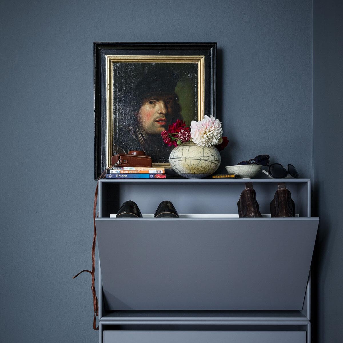 Hide Shoe Storage Box