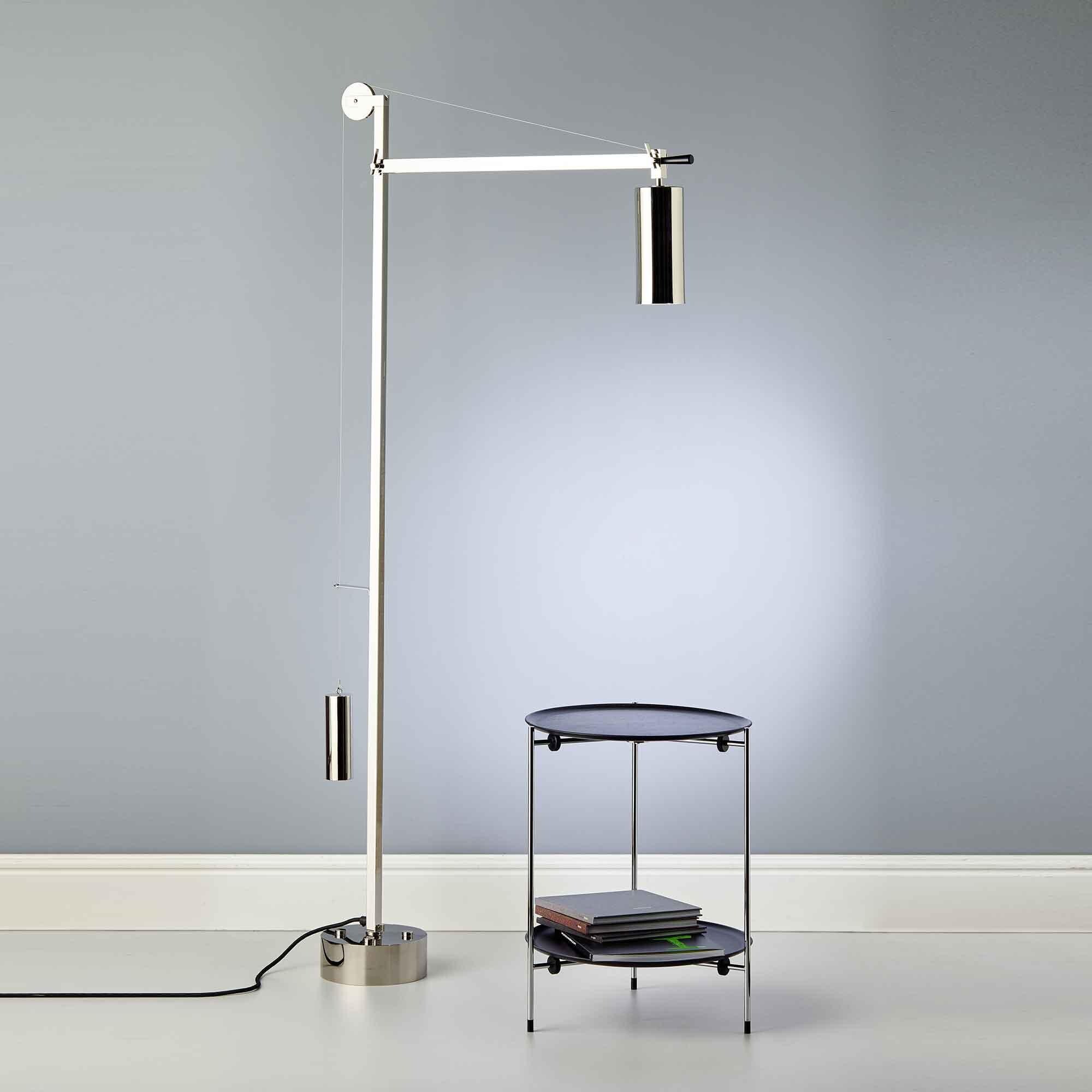 BH 23 Bauhaus Floor Lamp with counterbalance