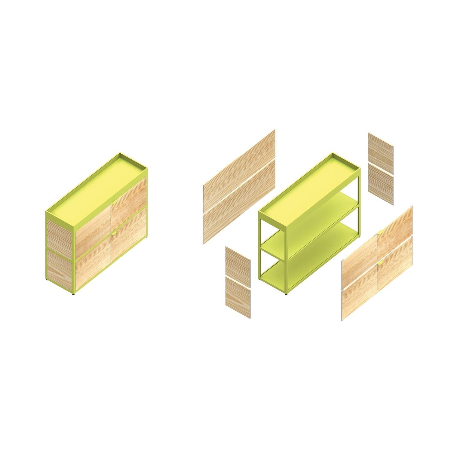 New Order Trays 200x34x8cm