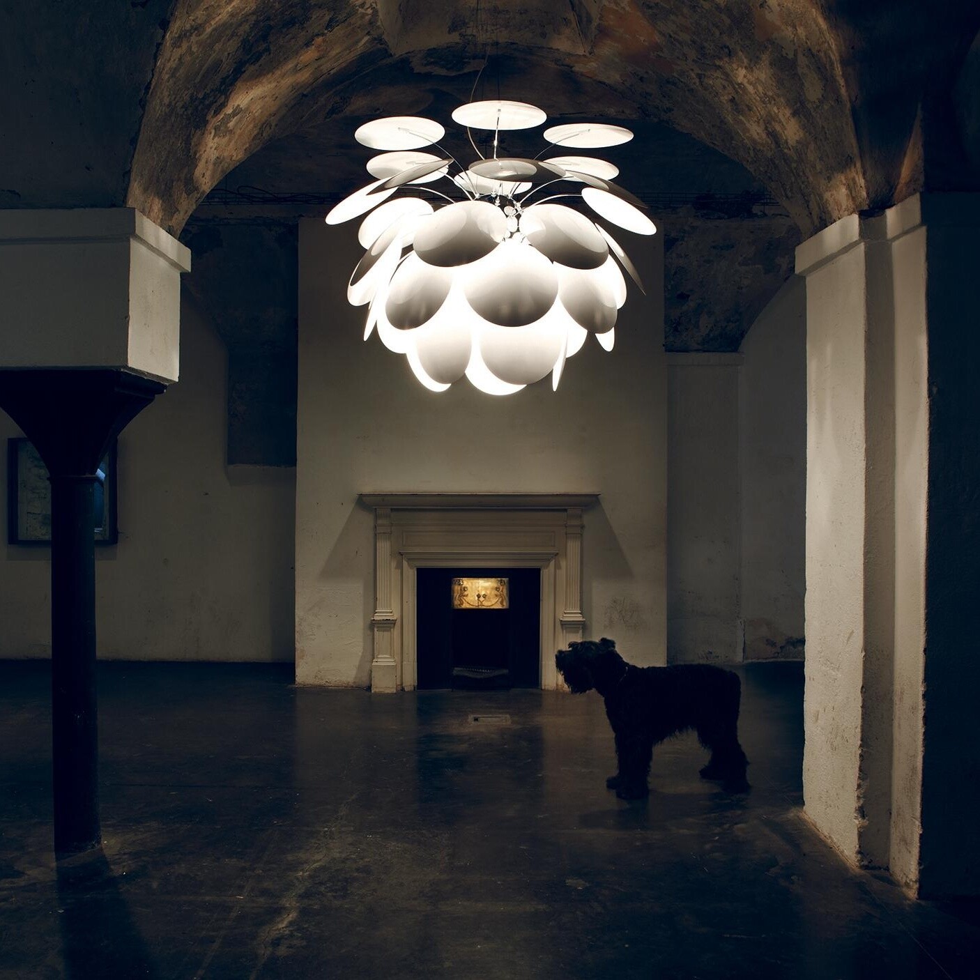 Discocó Suspension Lamp White